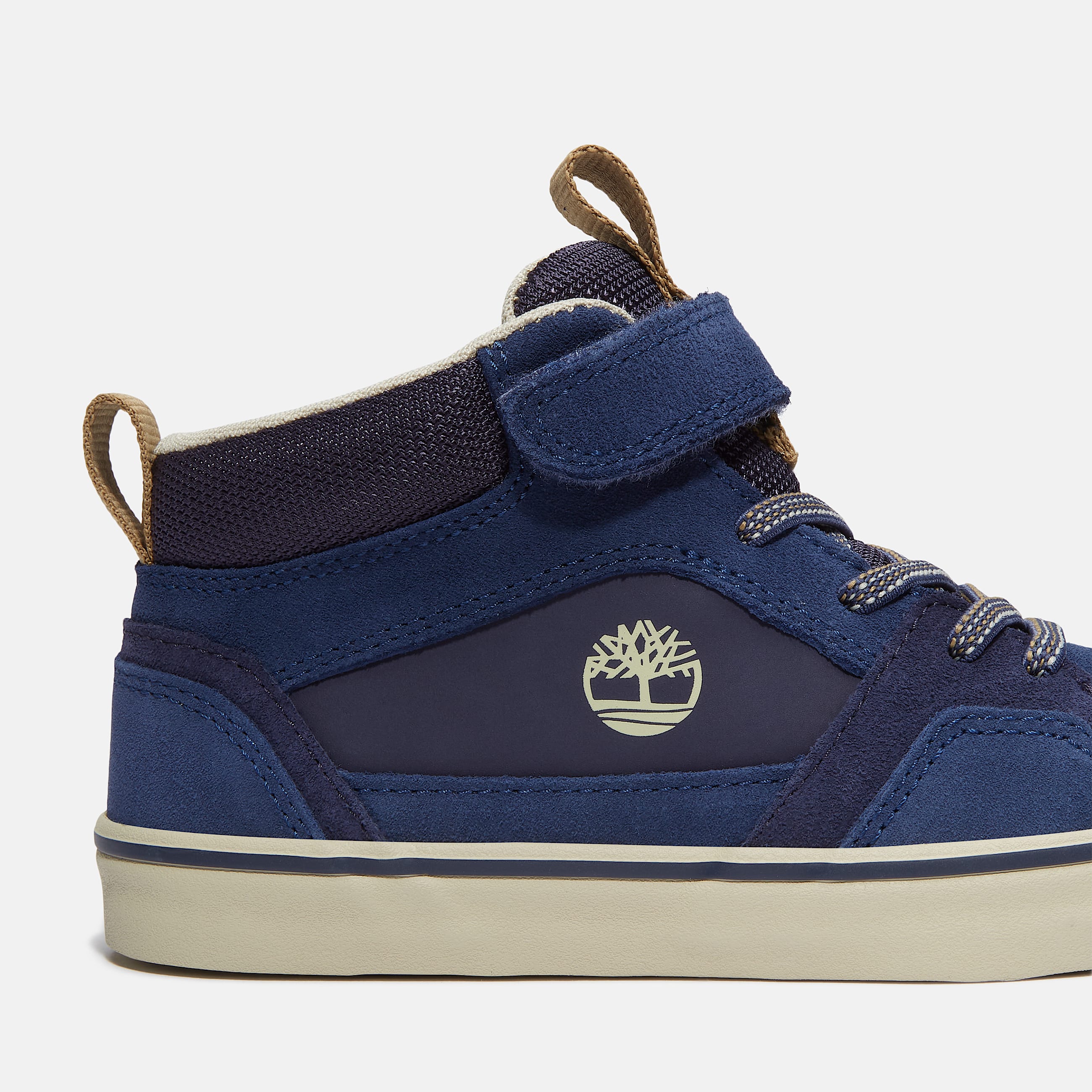 Stone Jump Mid Trainer for Junior in Dark Blue TBL Blue ALT7