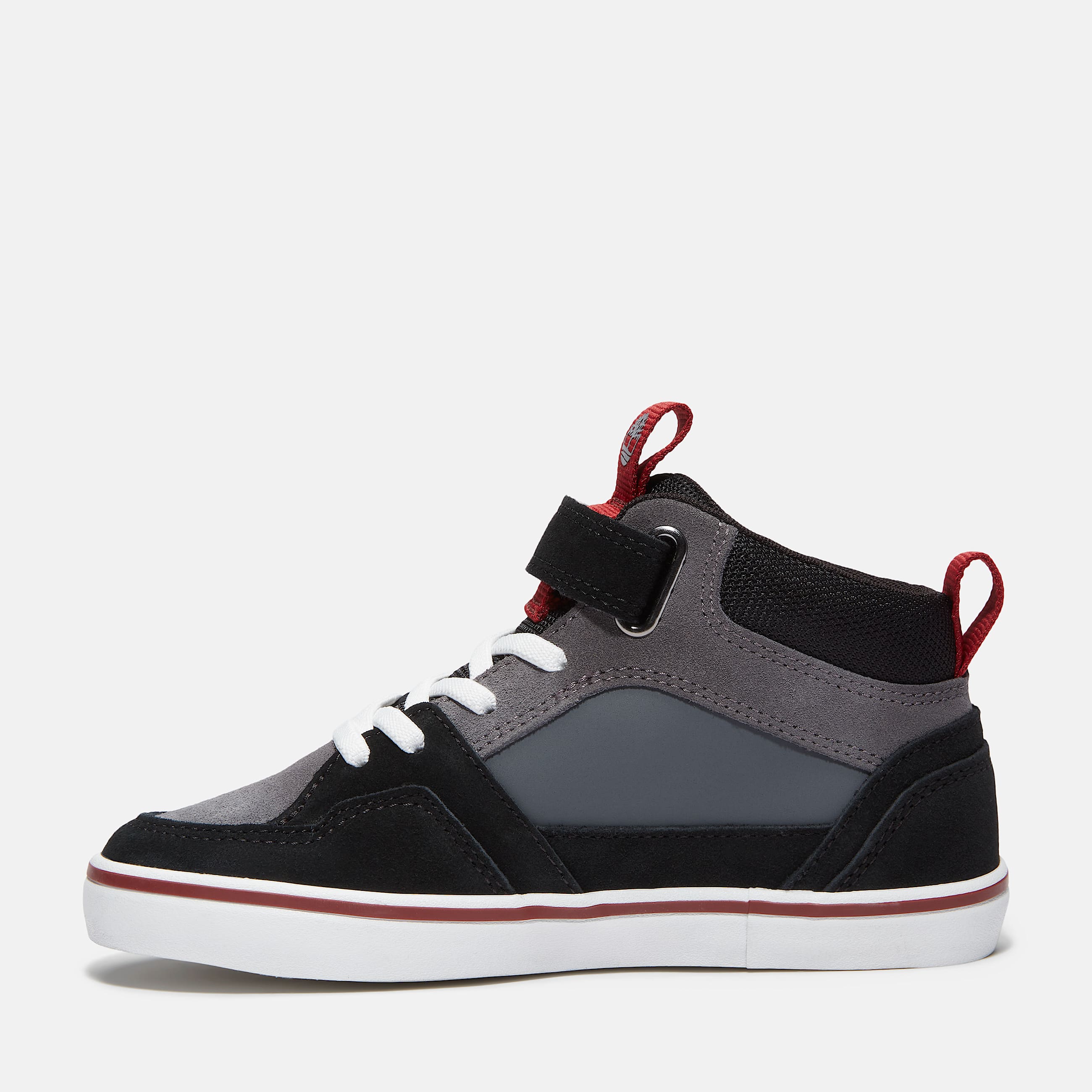 Stone Jump Mid Trainer for Junior in Dark Grey TBL Grey ALT6
