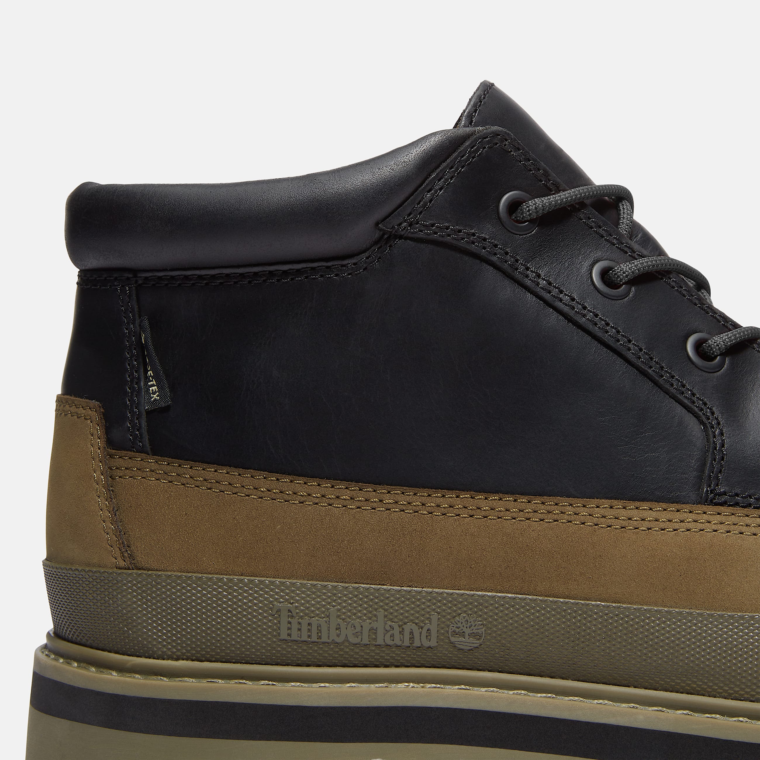 Timberland Premium GORETEX Chukka Boot for Men in Dark Green TBL Green ALT7