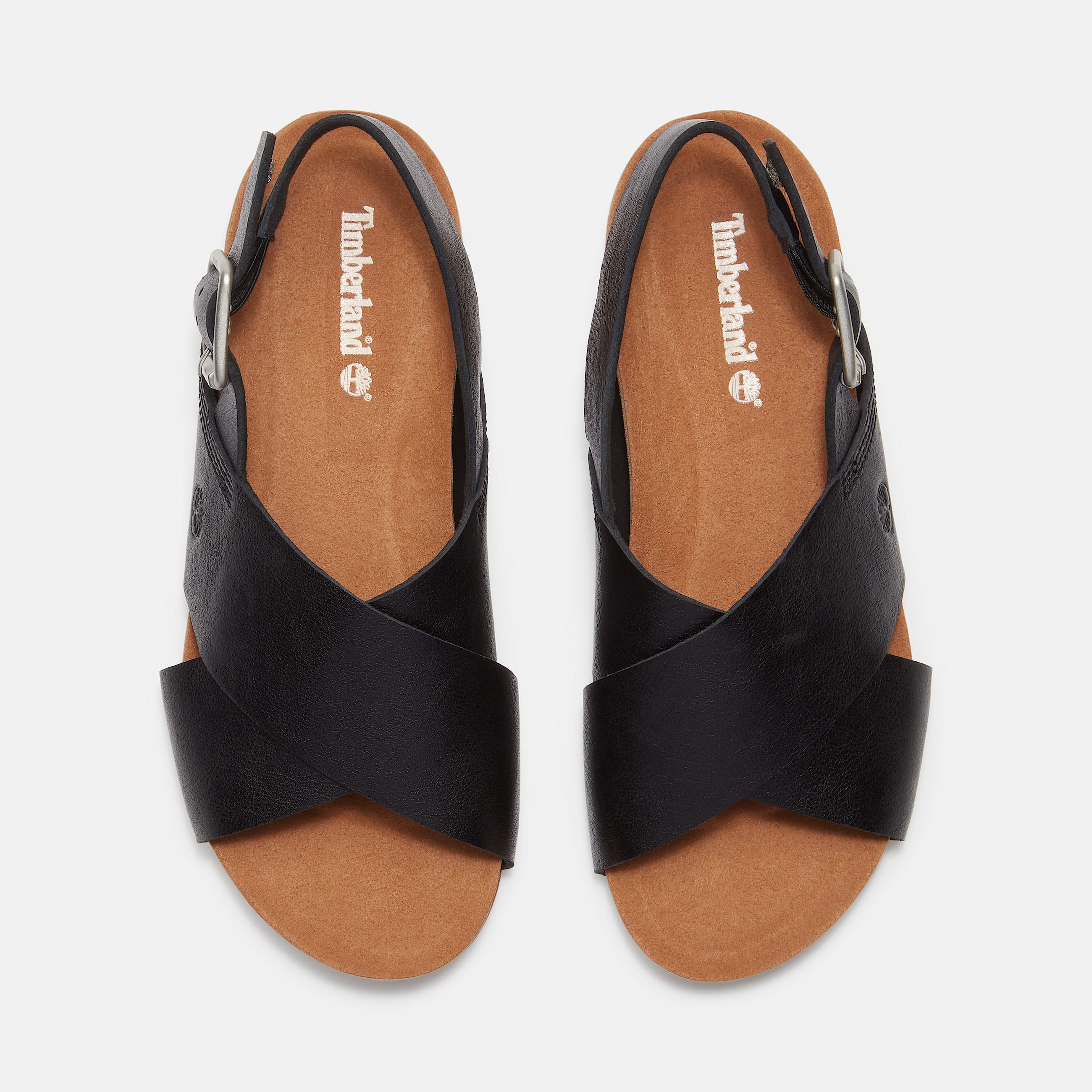 Malibu Waves BasicSandale mit Fersenriemen fr Damen in Schwarz TBL Schwarz ALT2