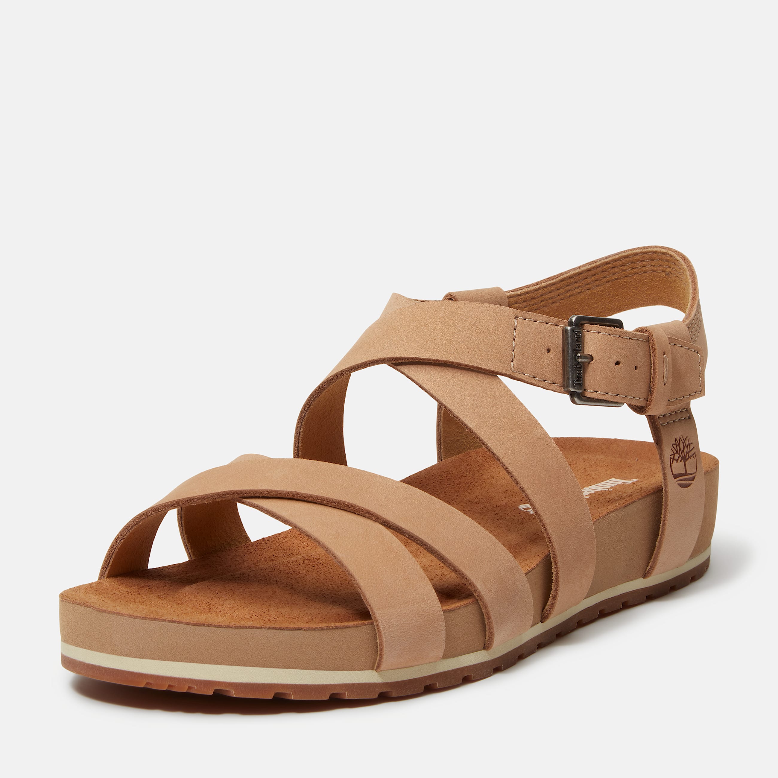 Malibu Waves Sandale mit Fersenriemen fr Damen in Beige TBL Beige ALT9