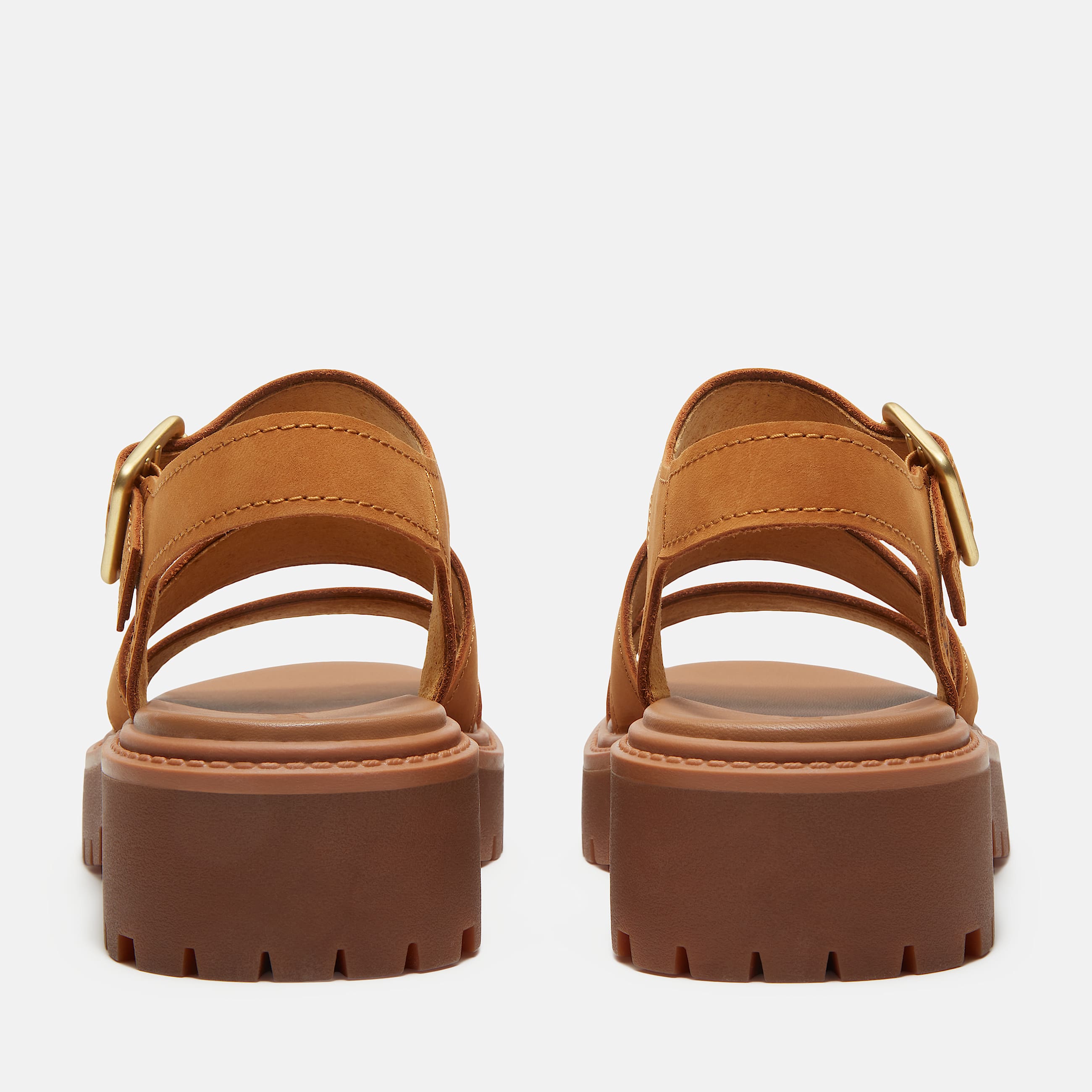 Stone Street Platform Backstrap Sandal for Women in Yellow TBL Yellow ALT5