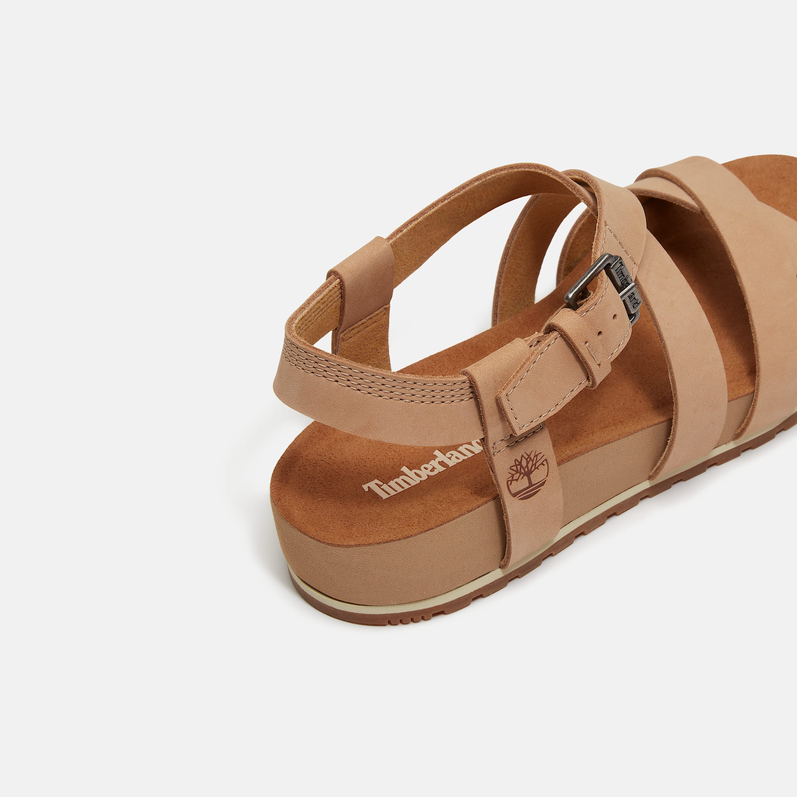 Malibu Waves Sandale mit Fersenriemen fr Damen in Beige TBL Beige ALT7