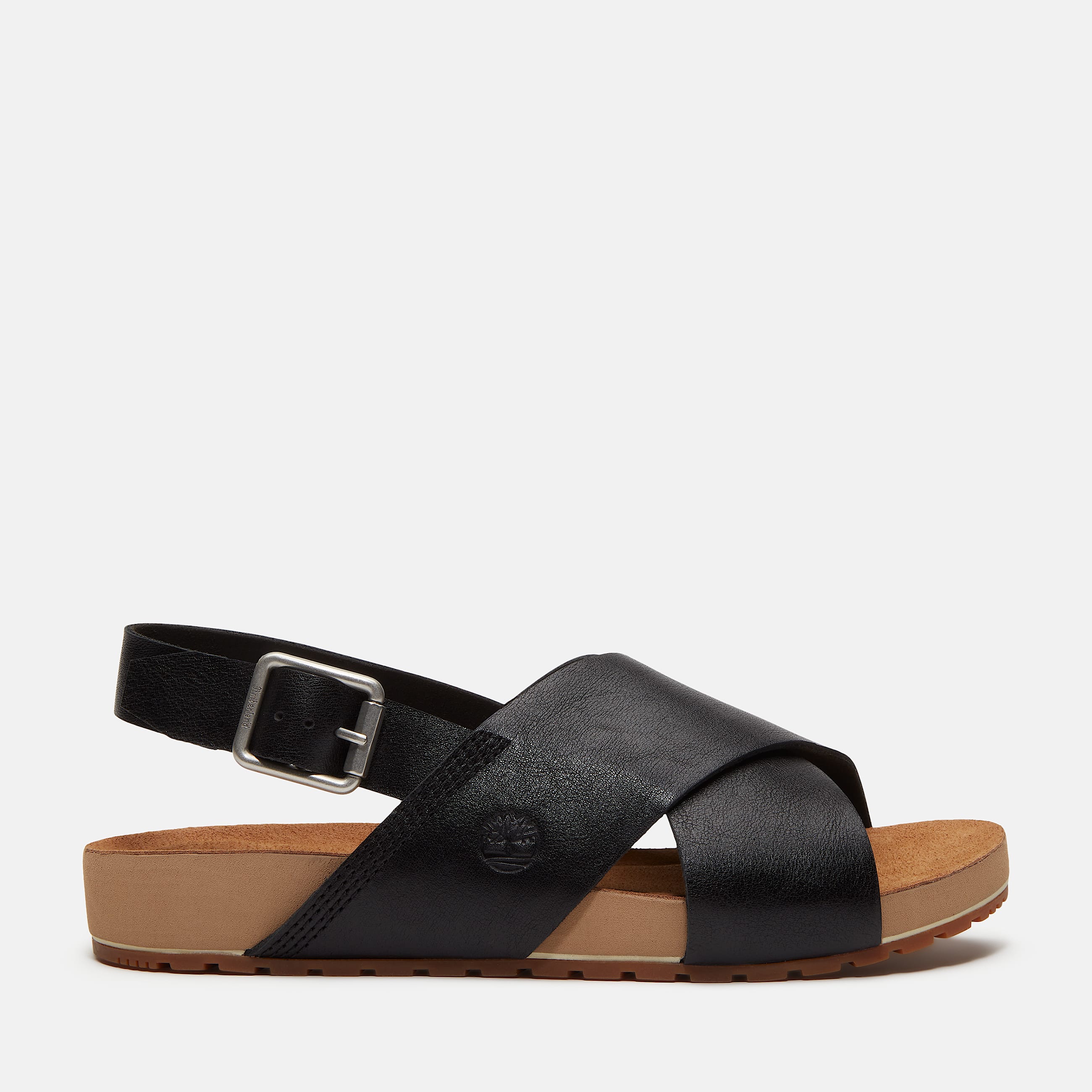 Malibu Waves BasicSandale mit Fersenriemen fr Damen in Schwarz TBL Schwarz HERO