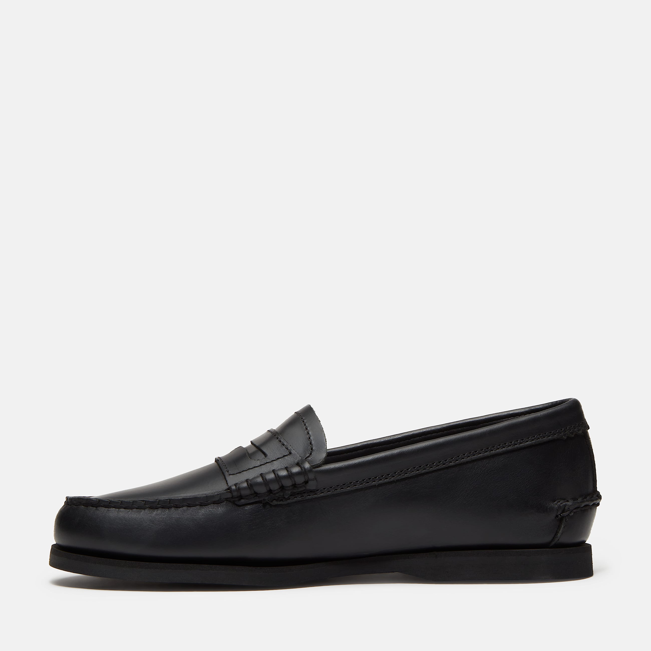 Timberland Classic Boat Loafer for Men in Black TBL Black ALT6
