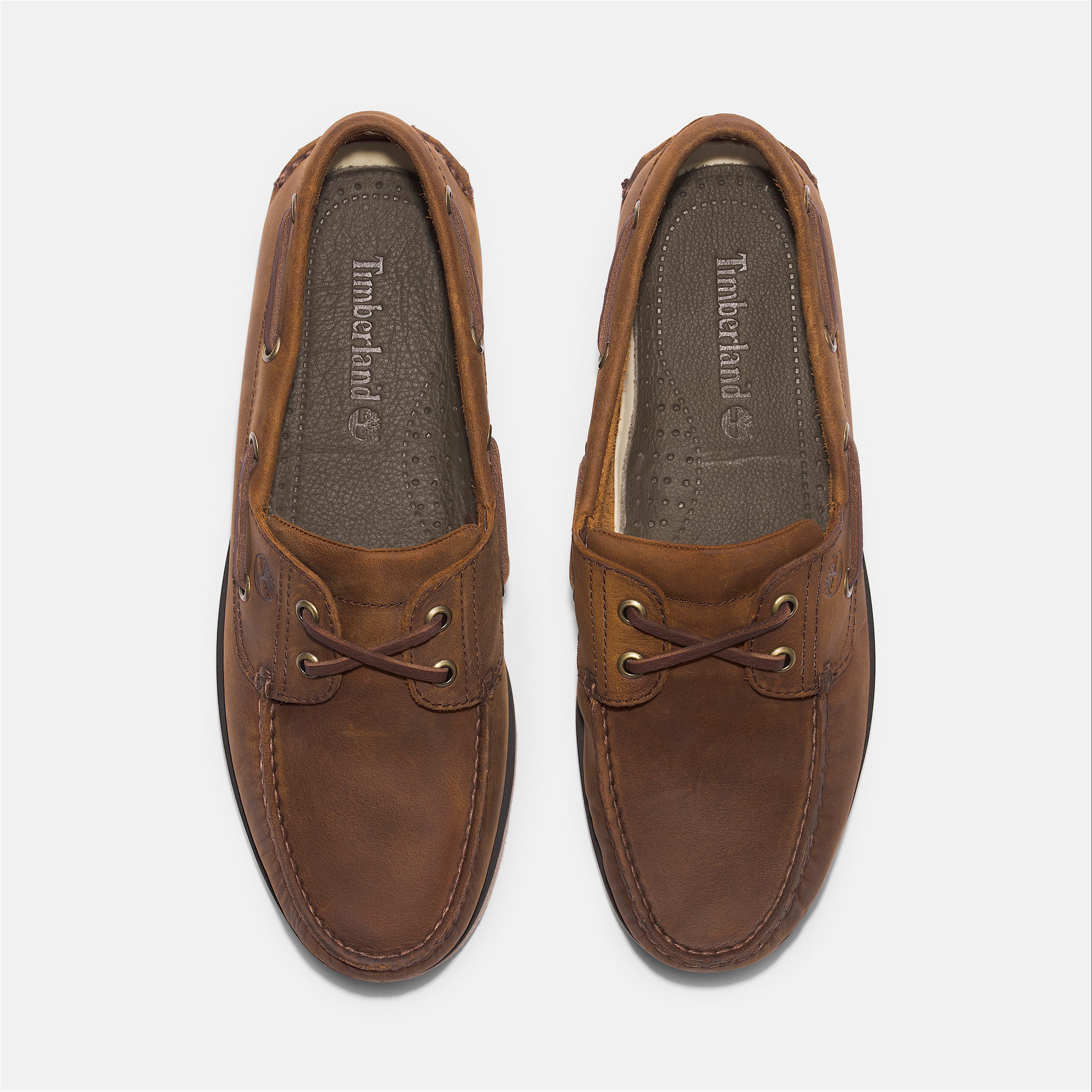 Scarpa da Barca Classic 2Eye da Uomo in marrone TBL marrone ALT2