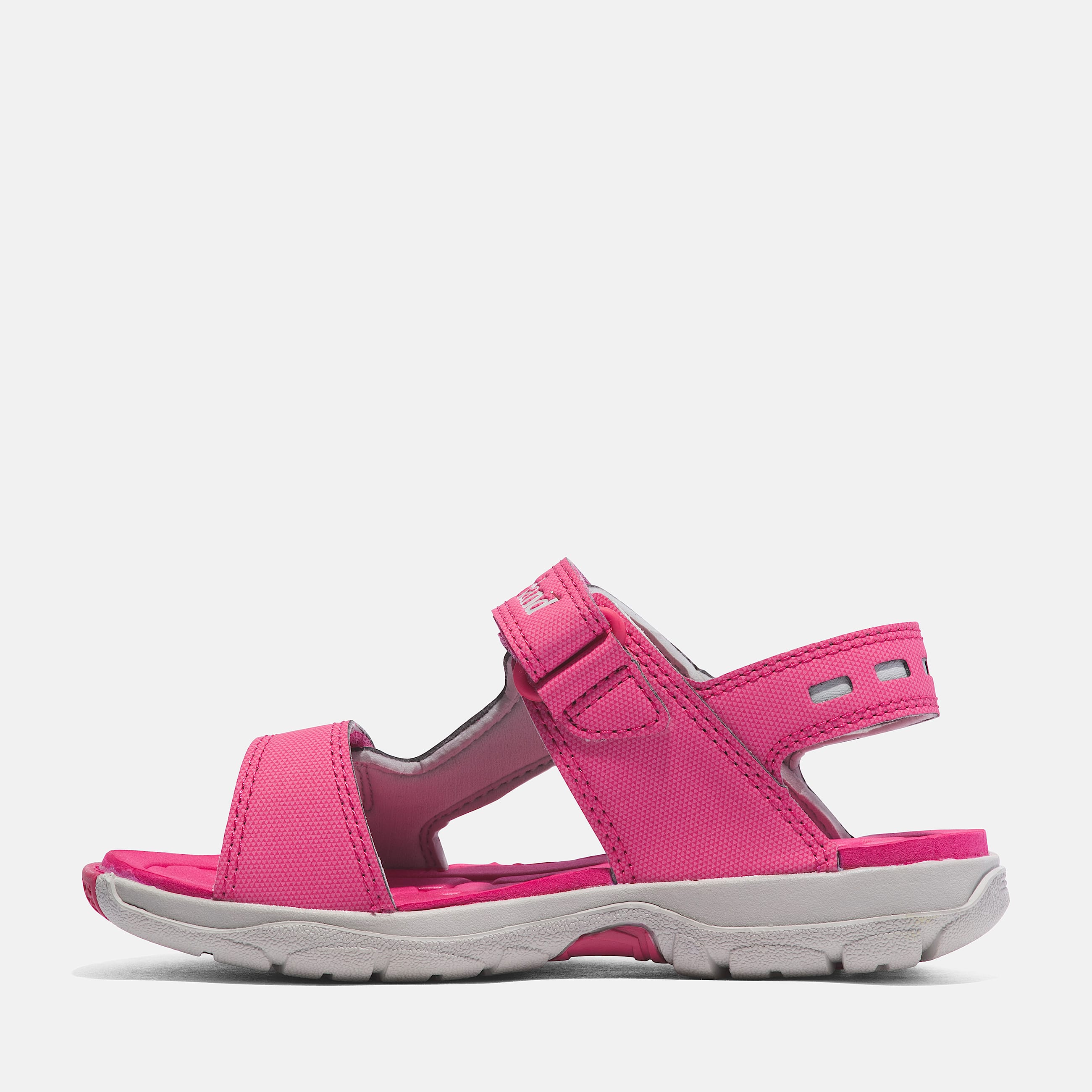 Moss Jump sandal med bagrem til unge i pink TBL Lyserd ALT6