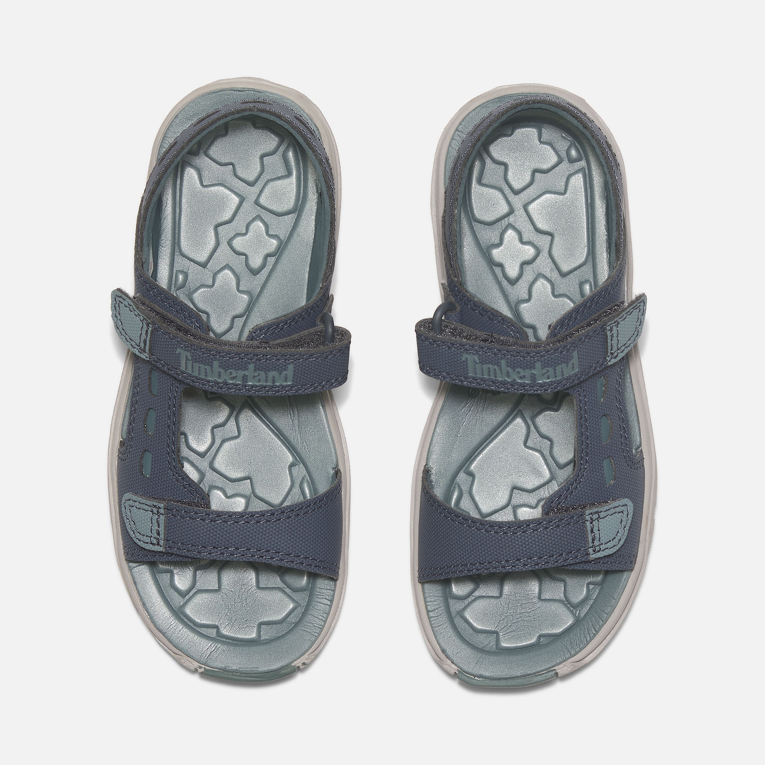 Moss Jump sandal med bagrem til smbrn i mrkebl TBL Bl ALT2