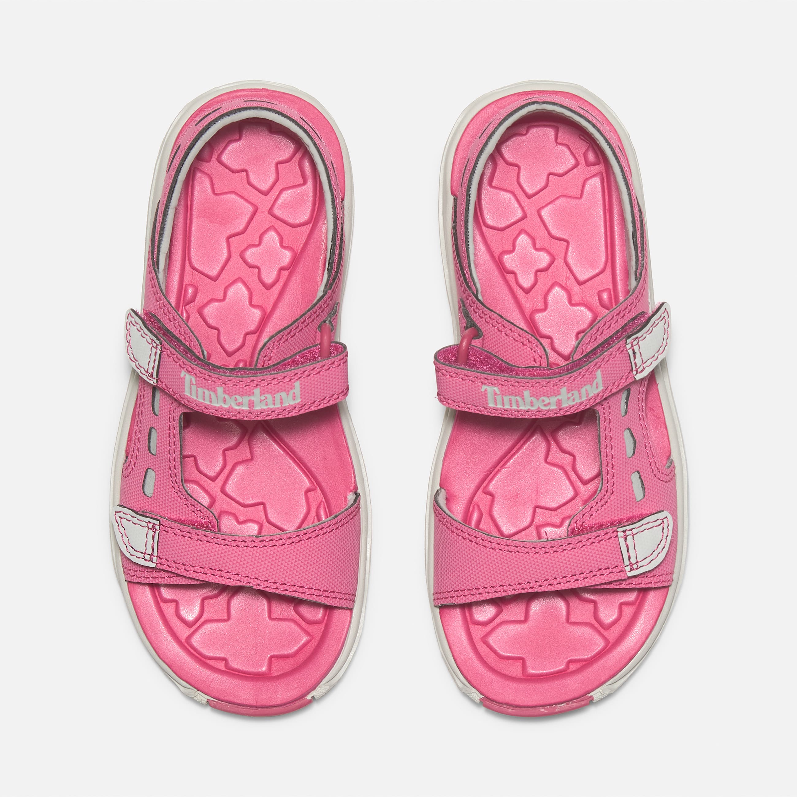 Moss Jump sandal med bagrem til smbrn i pink TBL Lyserd ALT2
