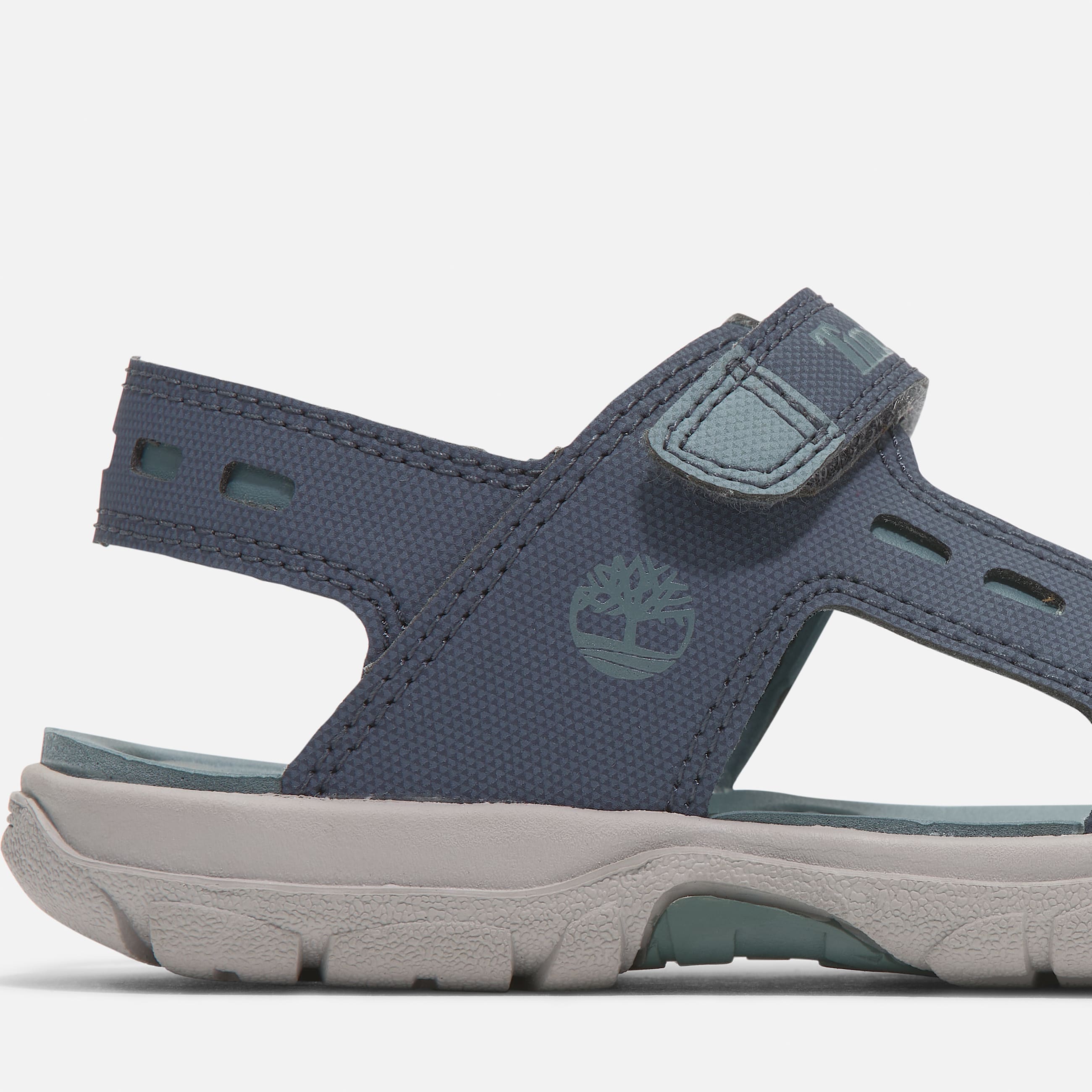 Moss Jump sandal med bagrem til smbrn i mrkebl TBL Bl ALT7