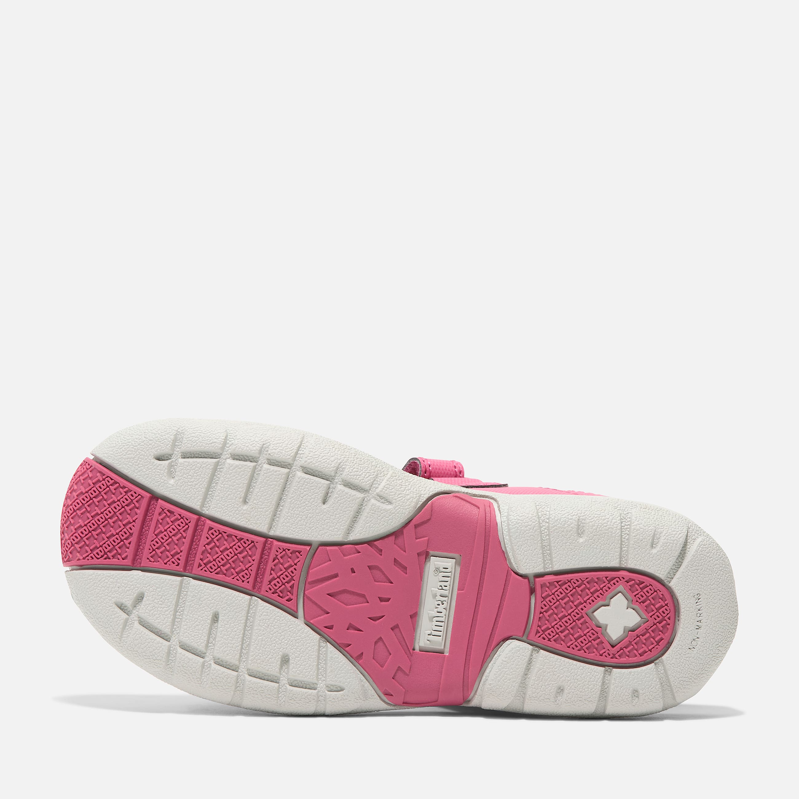 Moss Jump sandal med bagrem til smbrn i pink TBL Lyserd ALT3