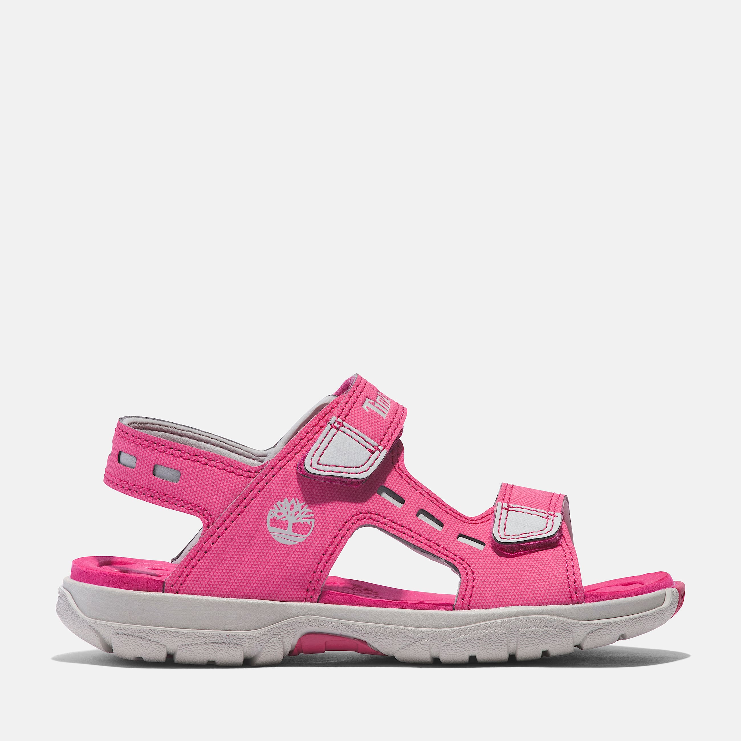 Moss Jump sandal med bagrem til unge i pink TBL Lyserd HERO