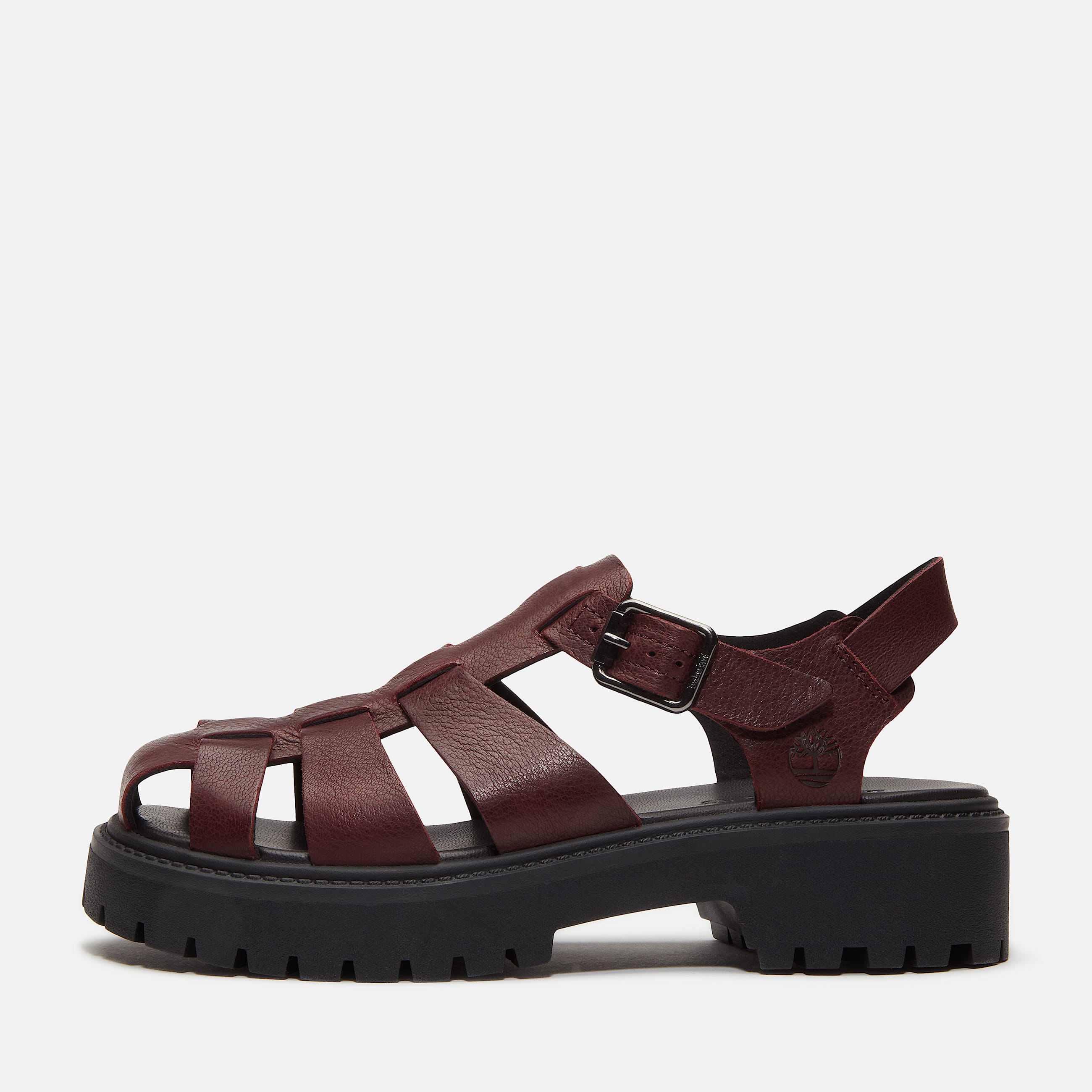 Sandale  plateforme Stone Street Fisherman pour femme en bordeaux TBL bordeaux ALT9