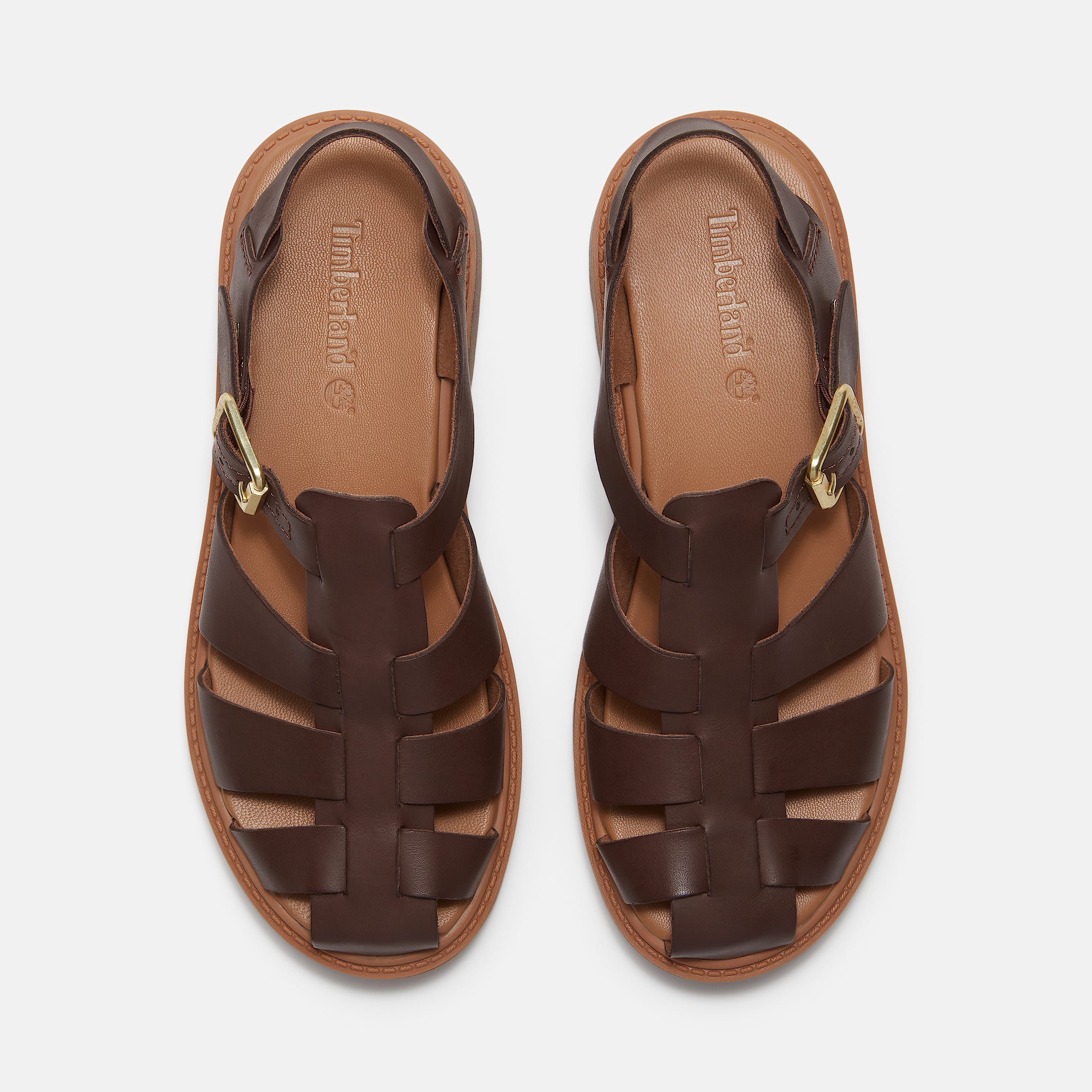 Sandale  plateforme Stone Street Fisherman pour femme en marron fonc TBL marron ALT2