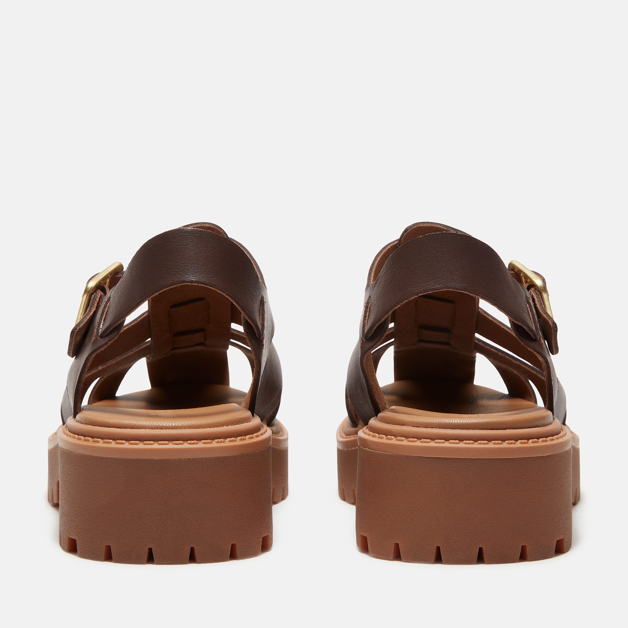 Sandale  plateforme Stone Street Fisherman pour femme en marron fonc TBL marron ALT5