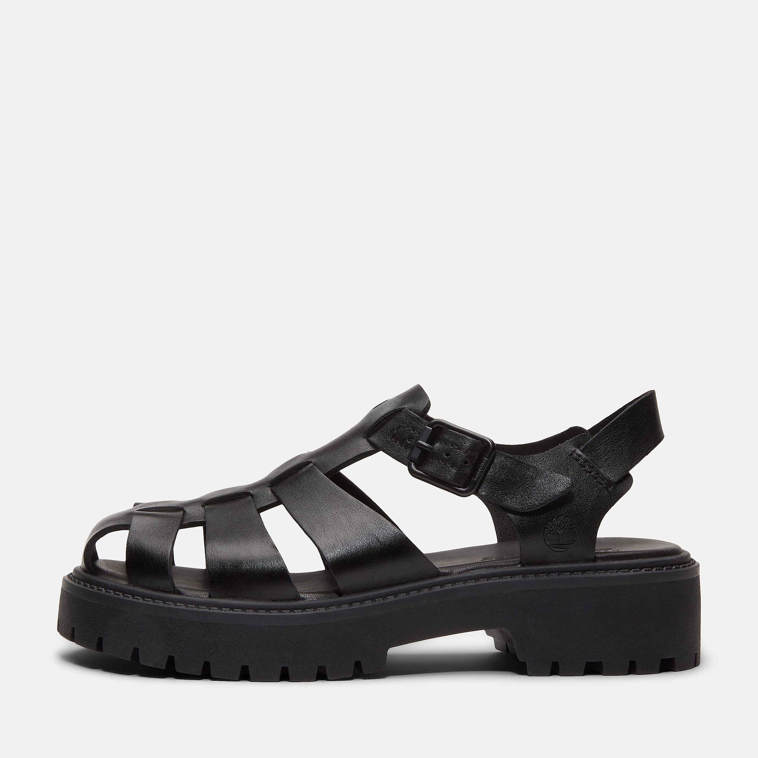 Sandale  plateforme Stone Street Fisherman pour femme en noir TBL noir ALT9