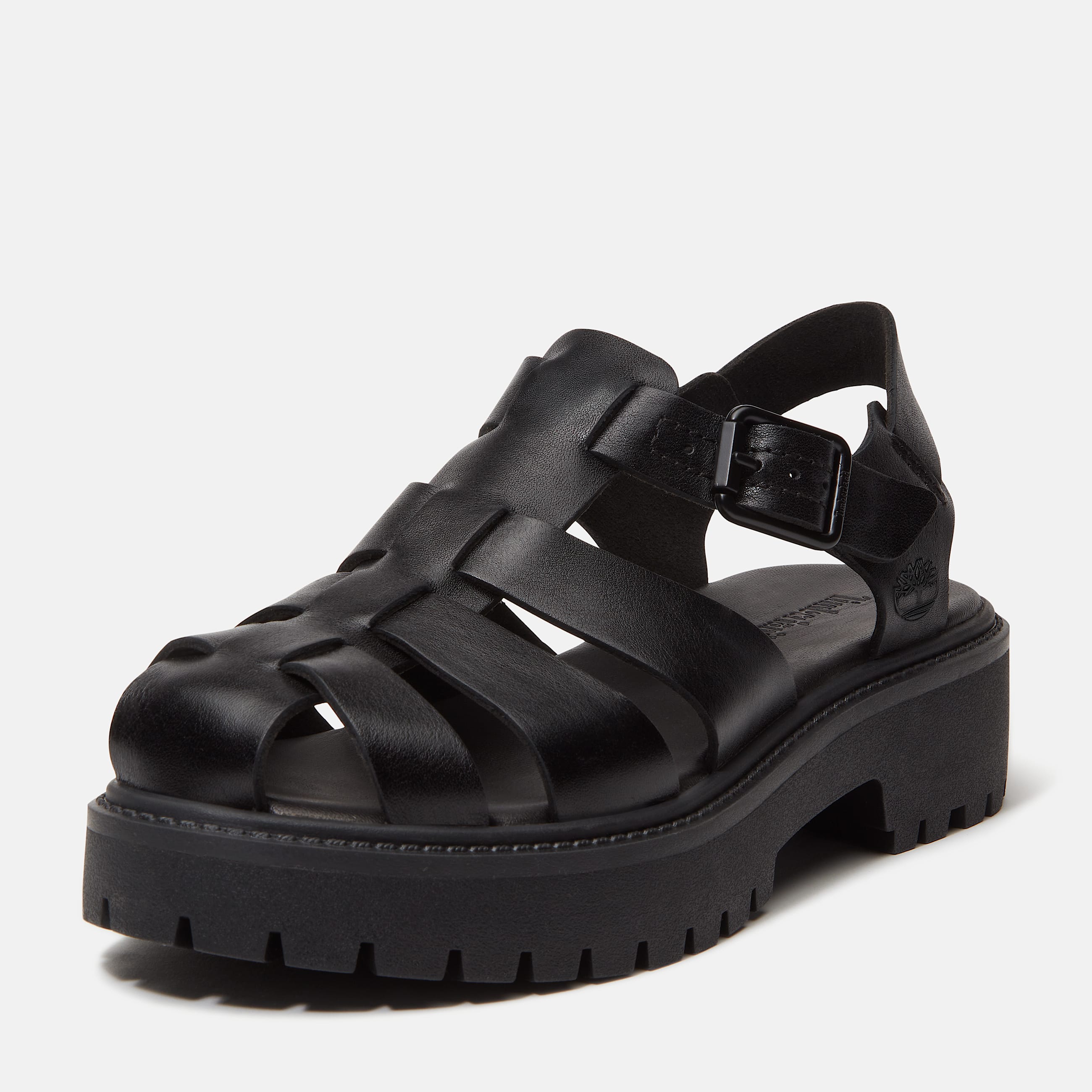 Sandale  plateforme Stone Street Fisherman pour femme en noir TBL noir ALT10