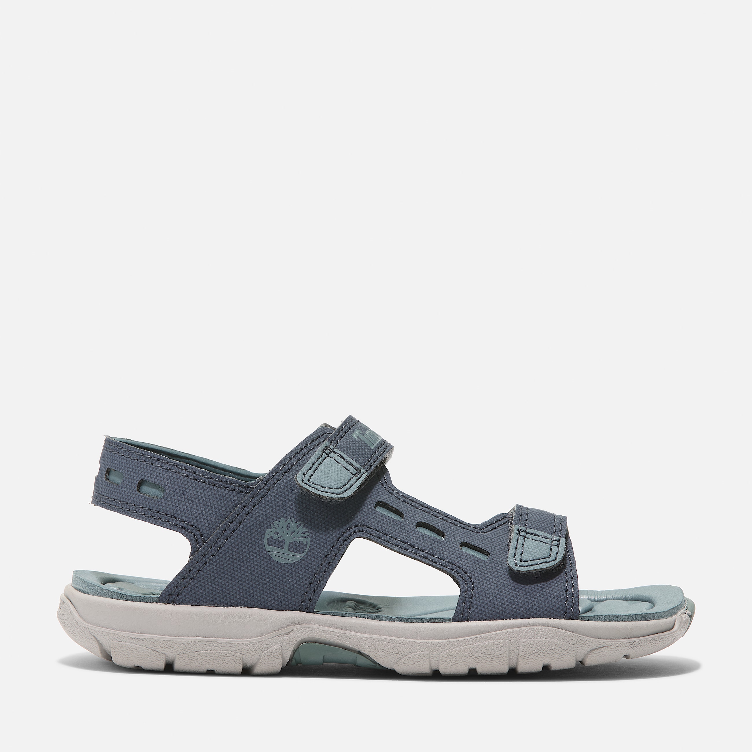 Moss Jump sandal med bagrem til smbrn i mrkebl TBL Bl HERO