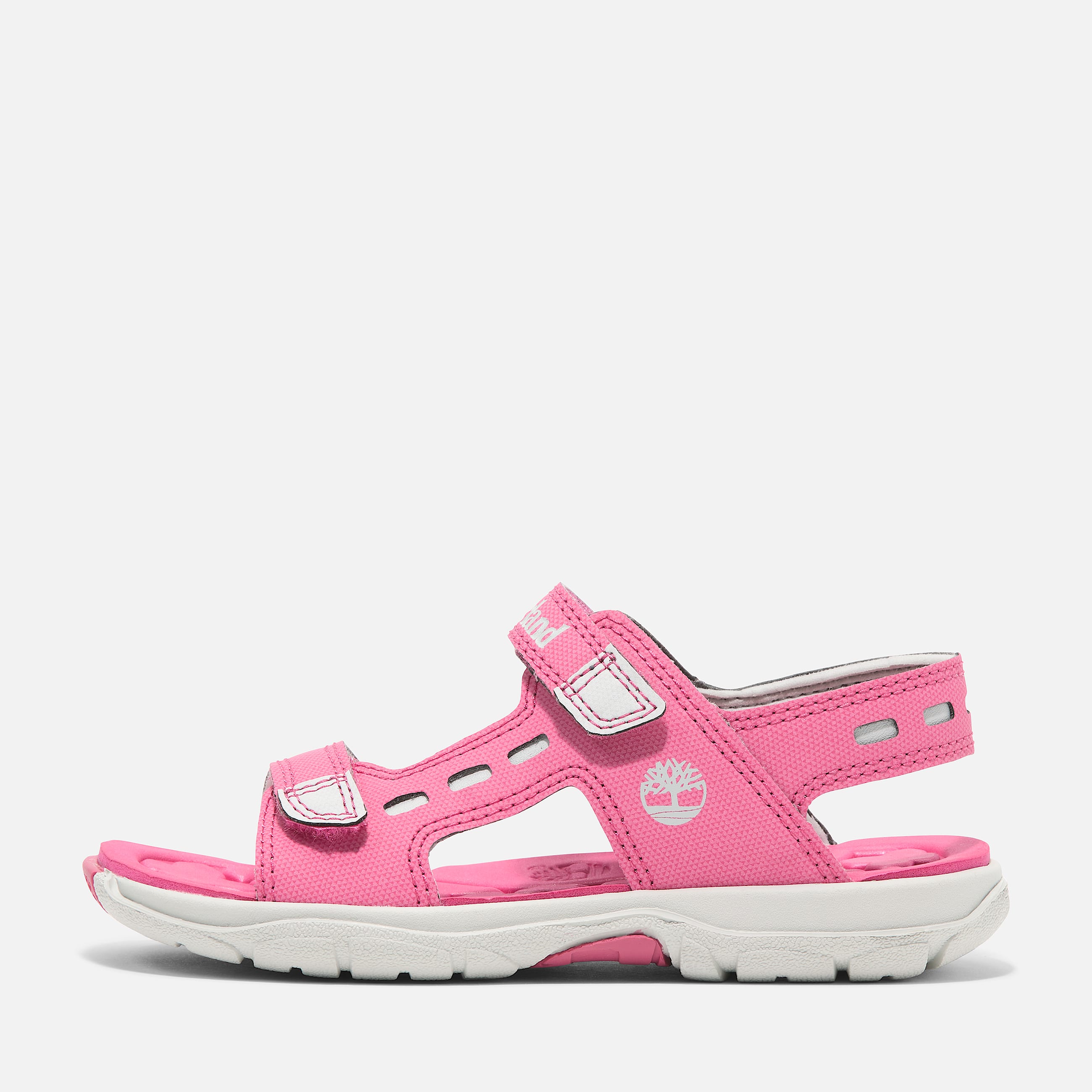 Moss Jump sandal med bagrem til smbrn i pink TBL Lyserd ALT8