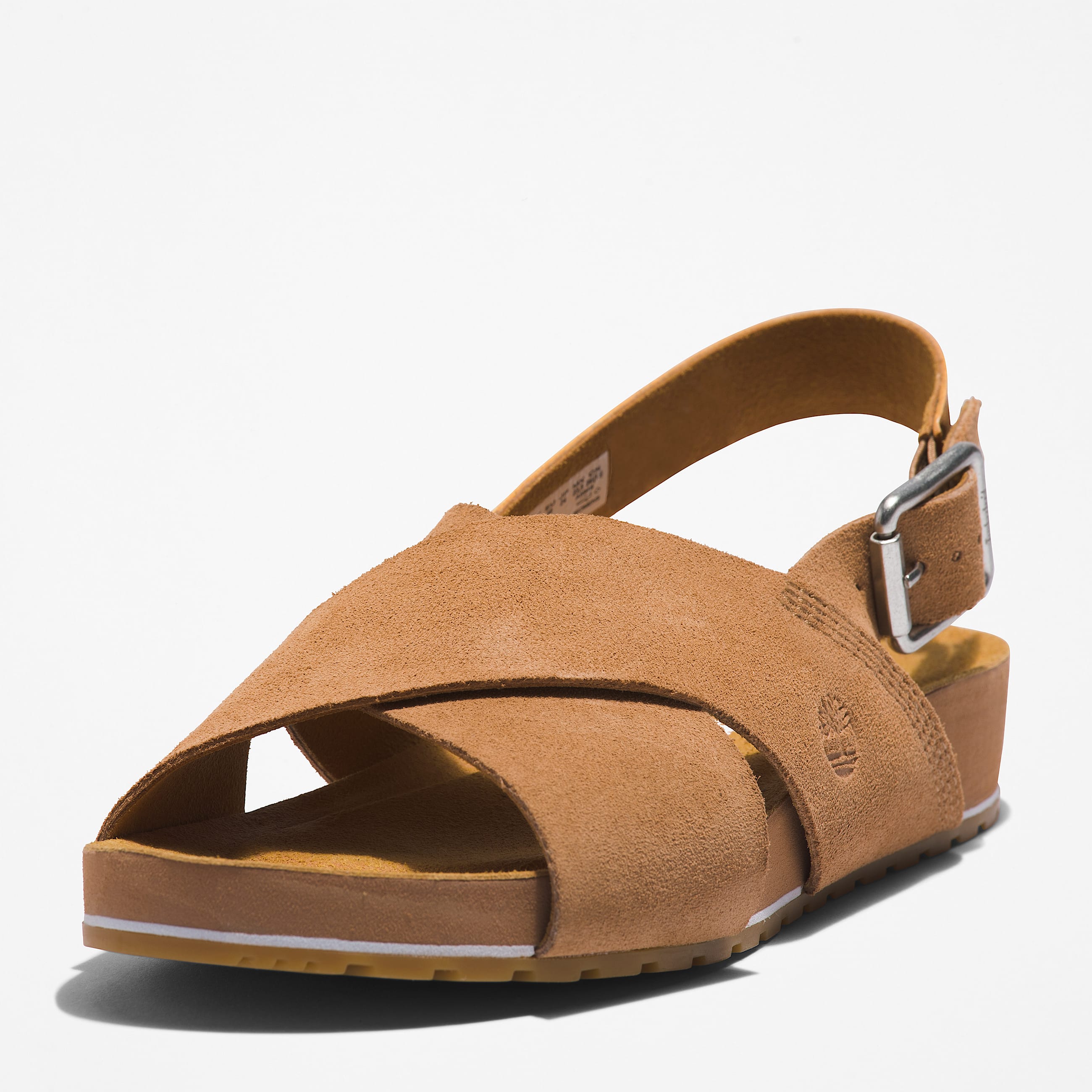Malibu Waves Basic sandal med bagrem til kvinder i lysebrun TBL Brun ALT9