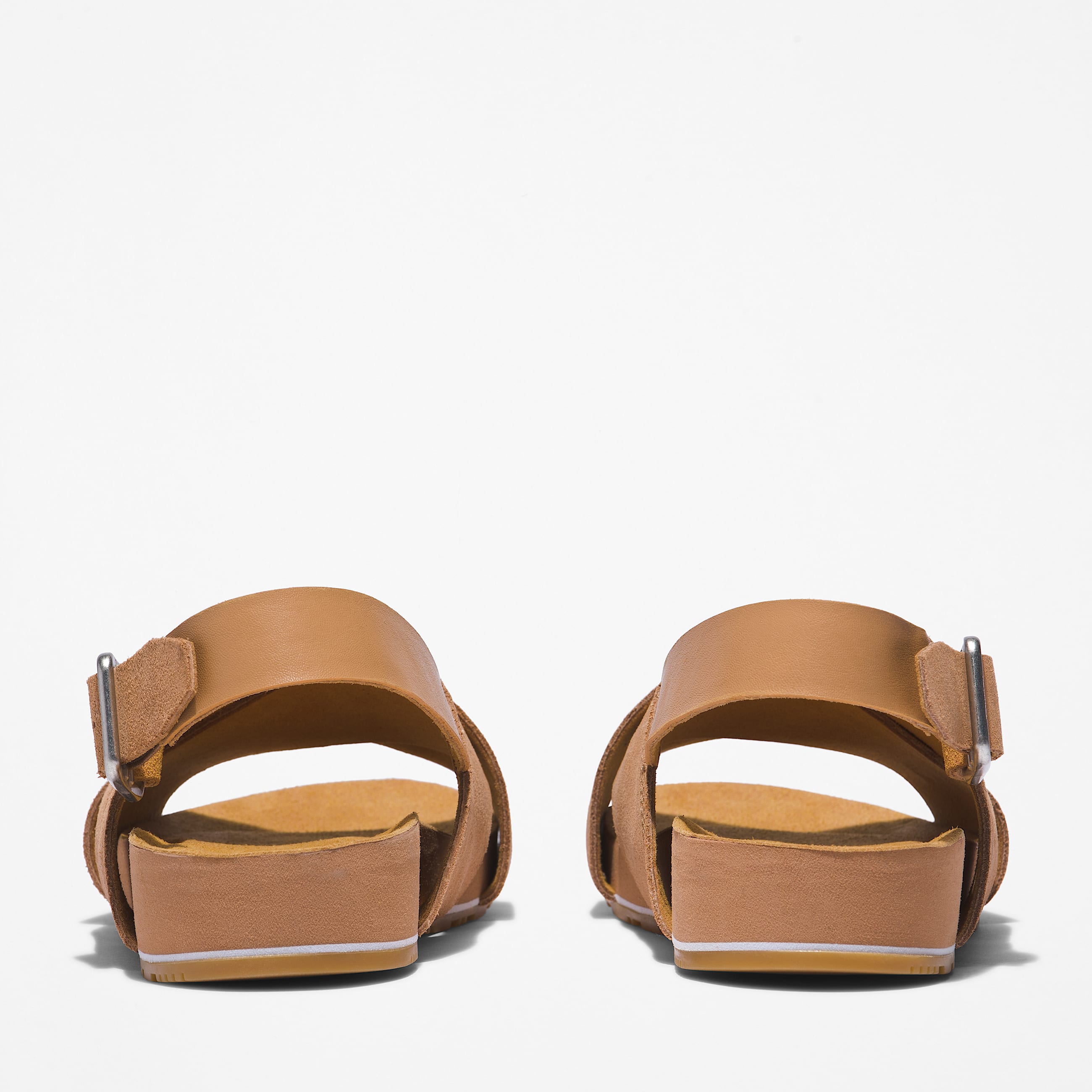 Malibu Waves Basic sandal med bagrem til kvinder i lysebrun TBL Brun ALT5