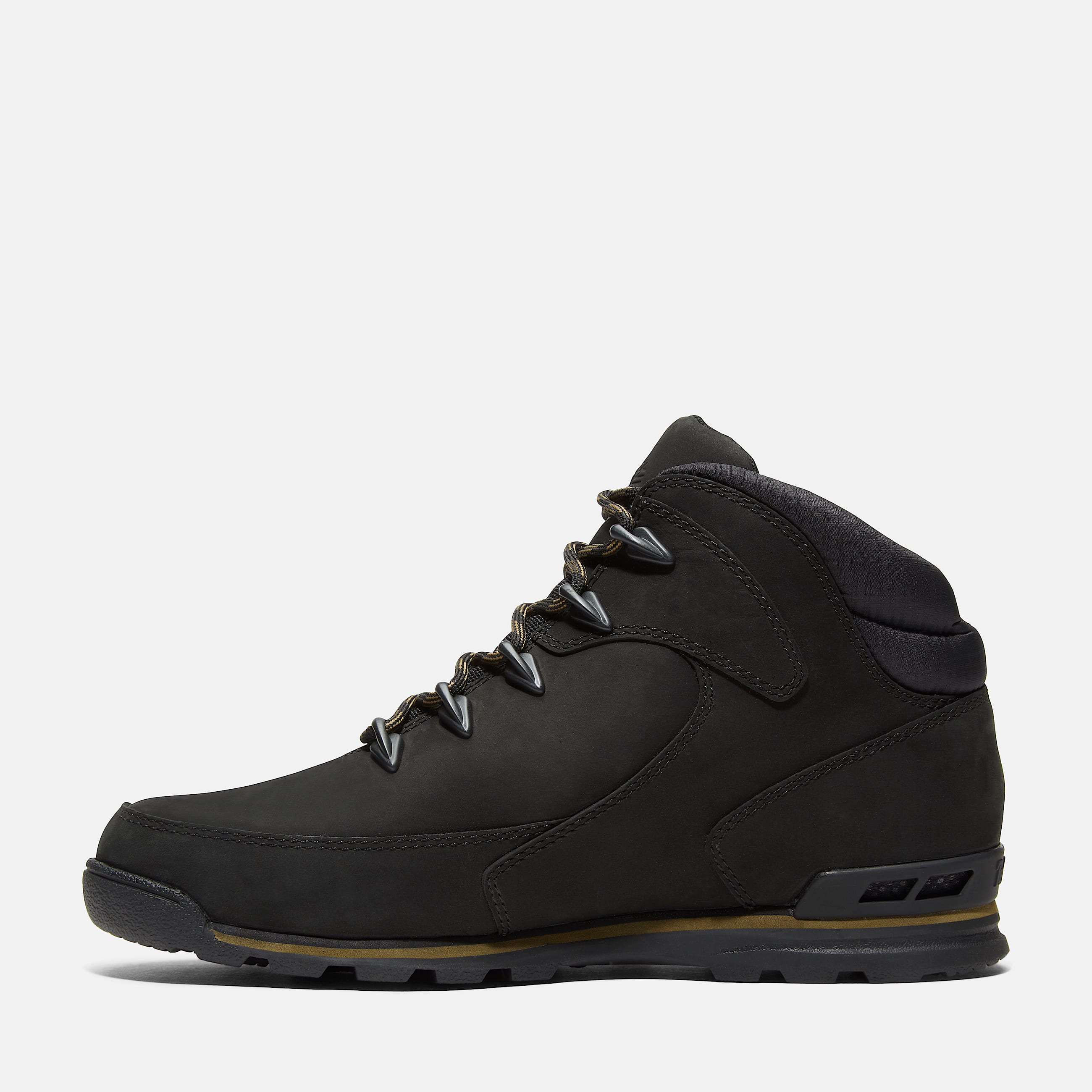 Euro Rock Mid Hiking Boot for Men in Black TBL Black ALT6