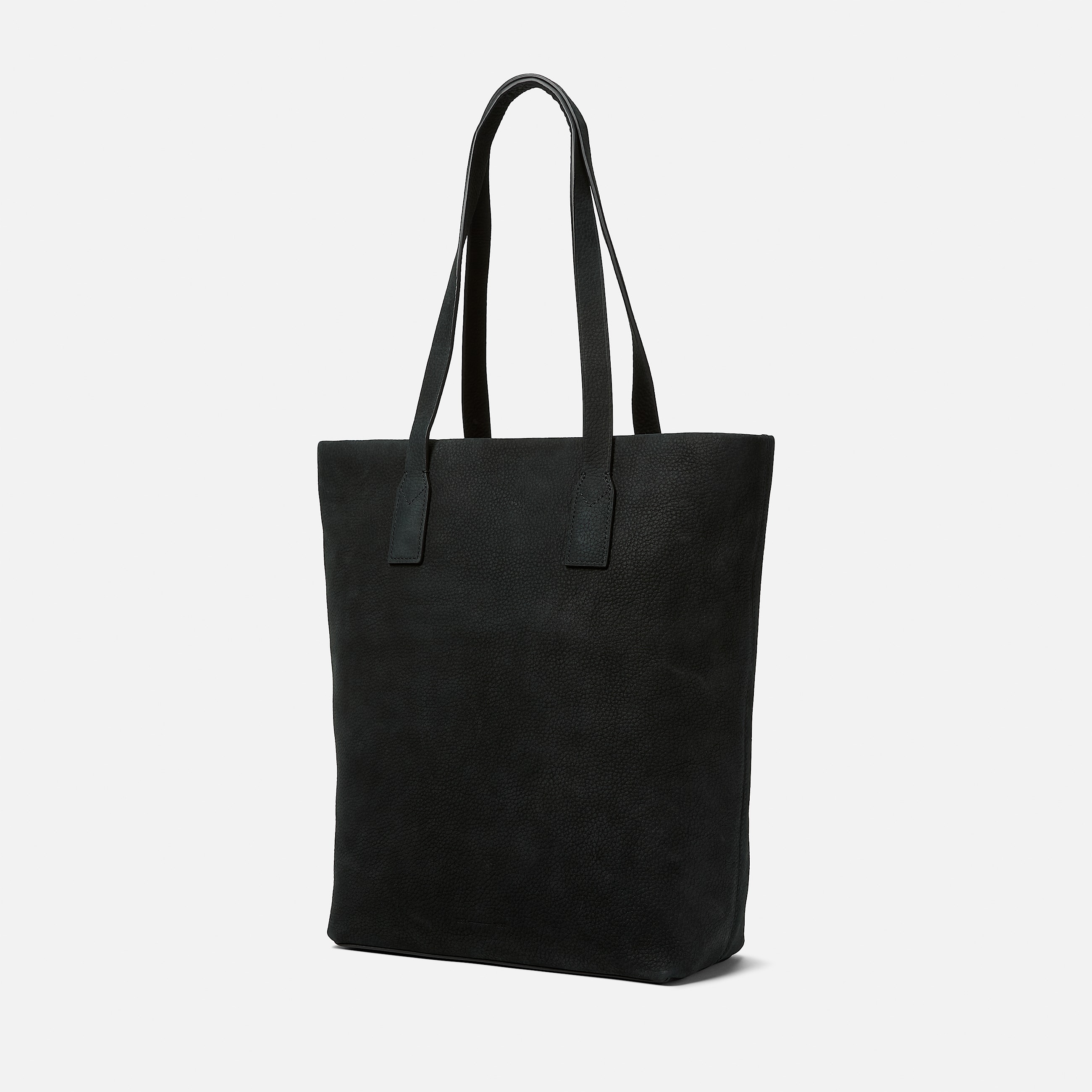 Soft Leather Tote Bag for Women in Black TBL Black ALT2