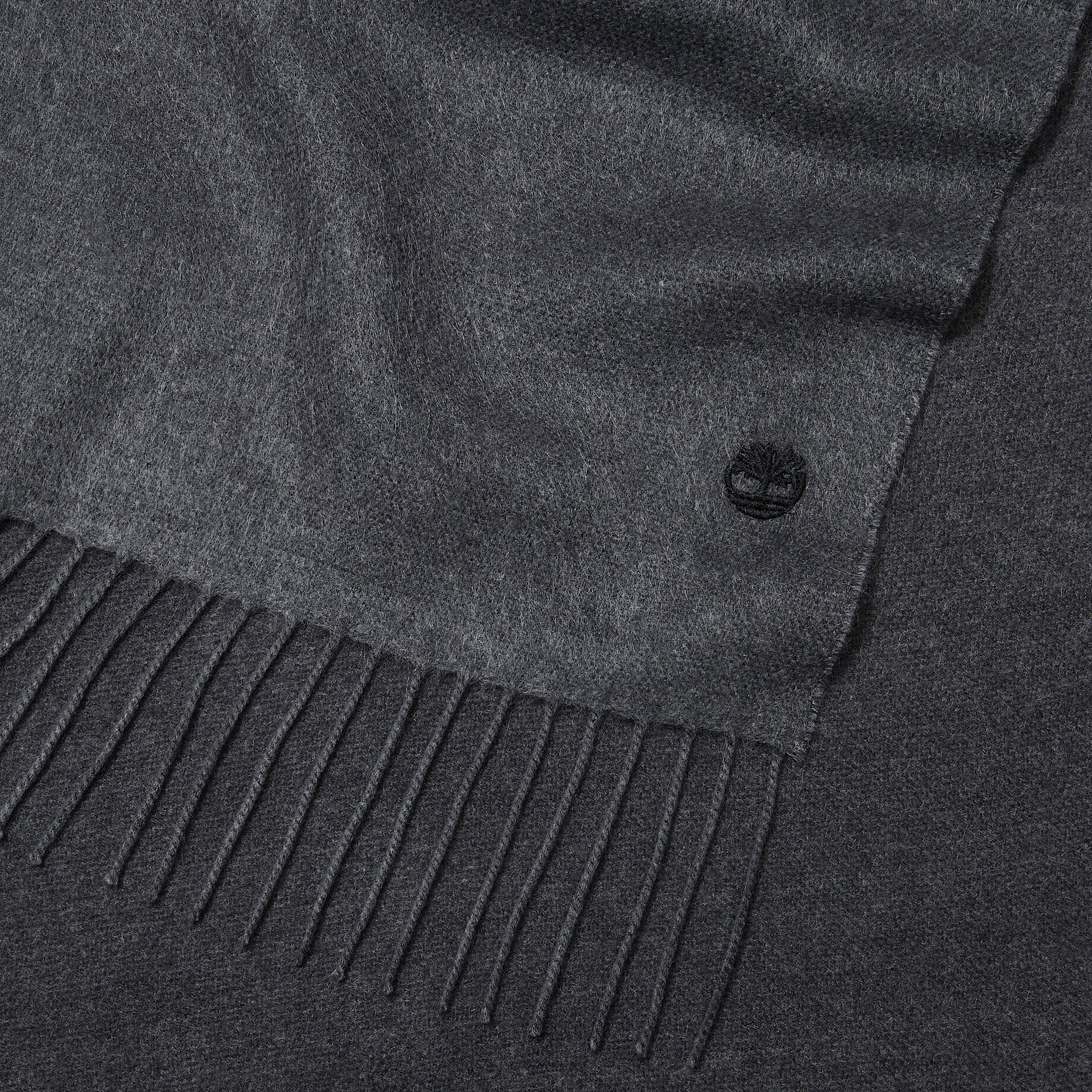 Solid Woven Scarf in Dark Grey TBL Grey ALT1