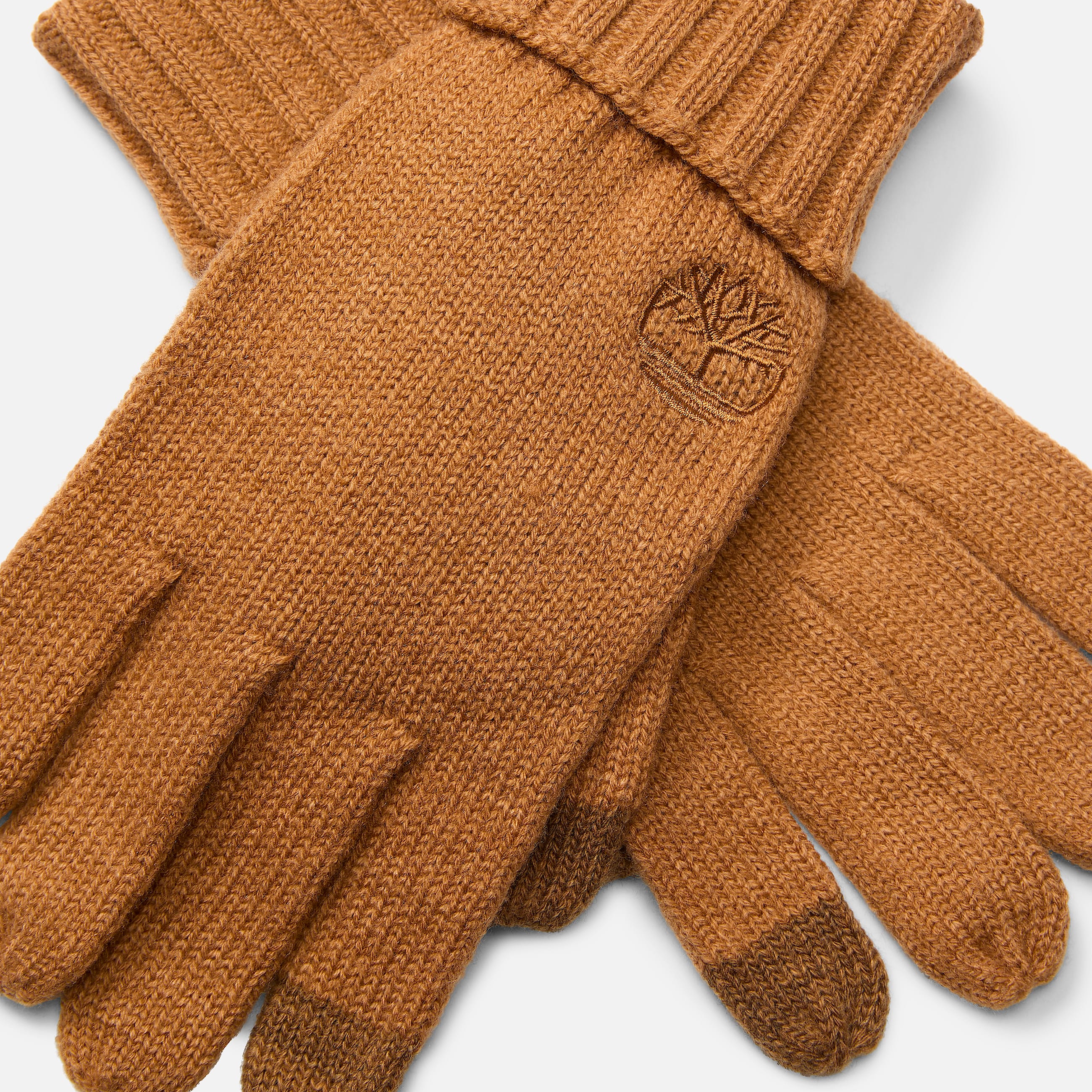 Rib Knit Glove in Yellow TBL Yellow ALT1