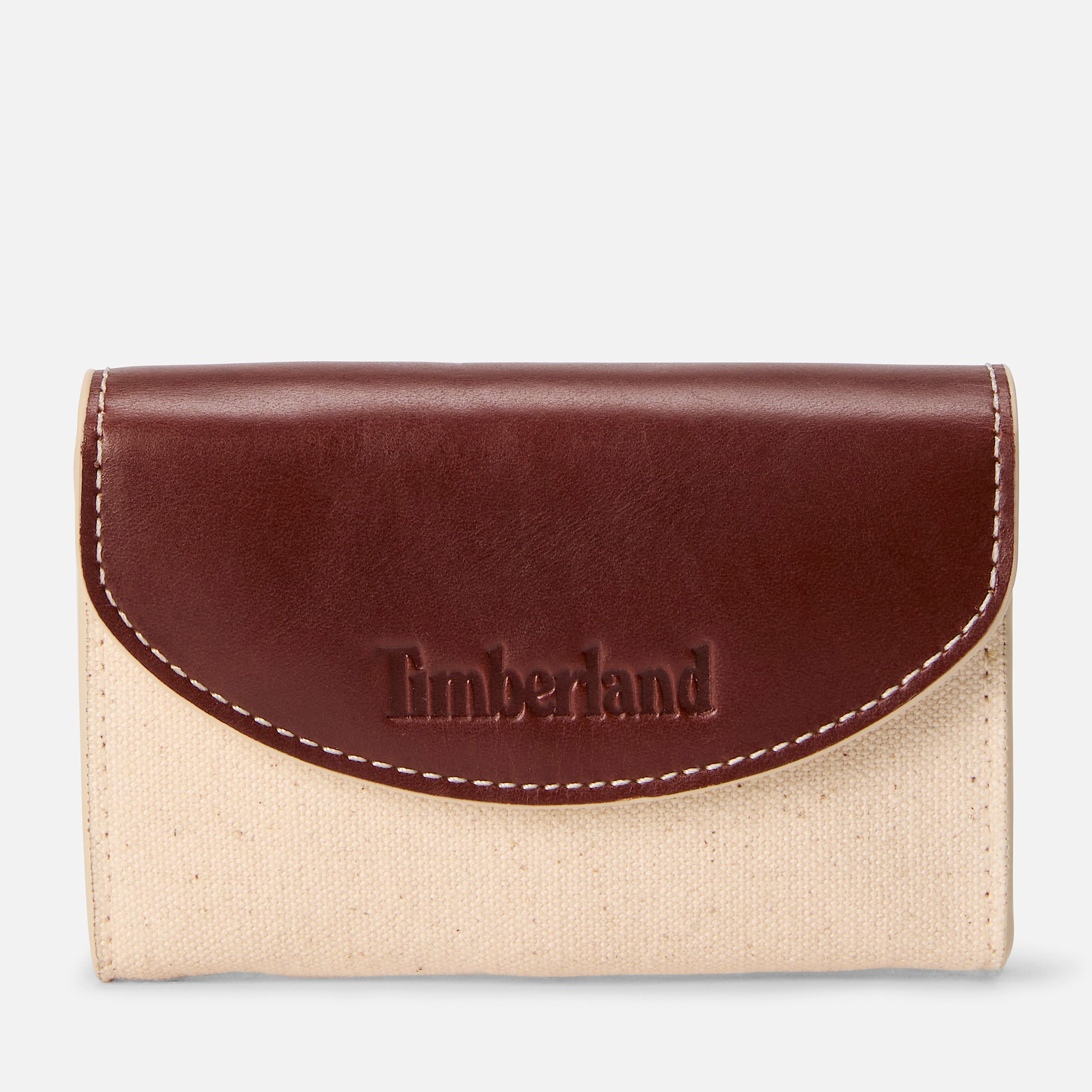 Cartera con solapa Crafted Heritage en beis TBL beis HERO