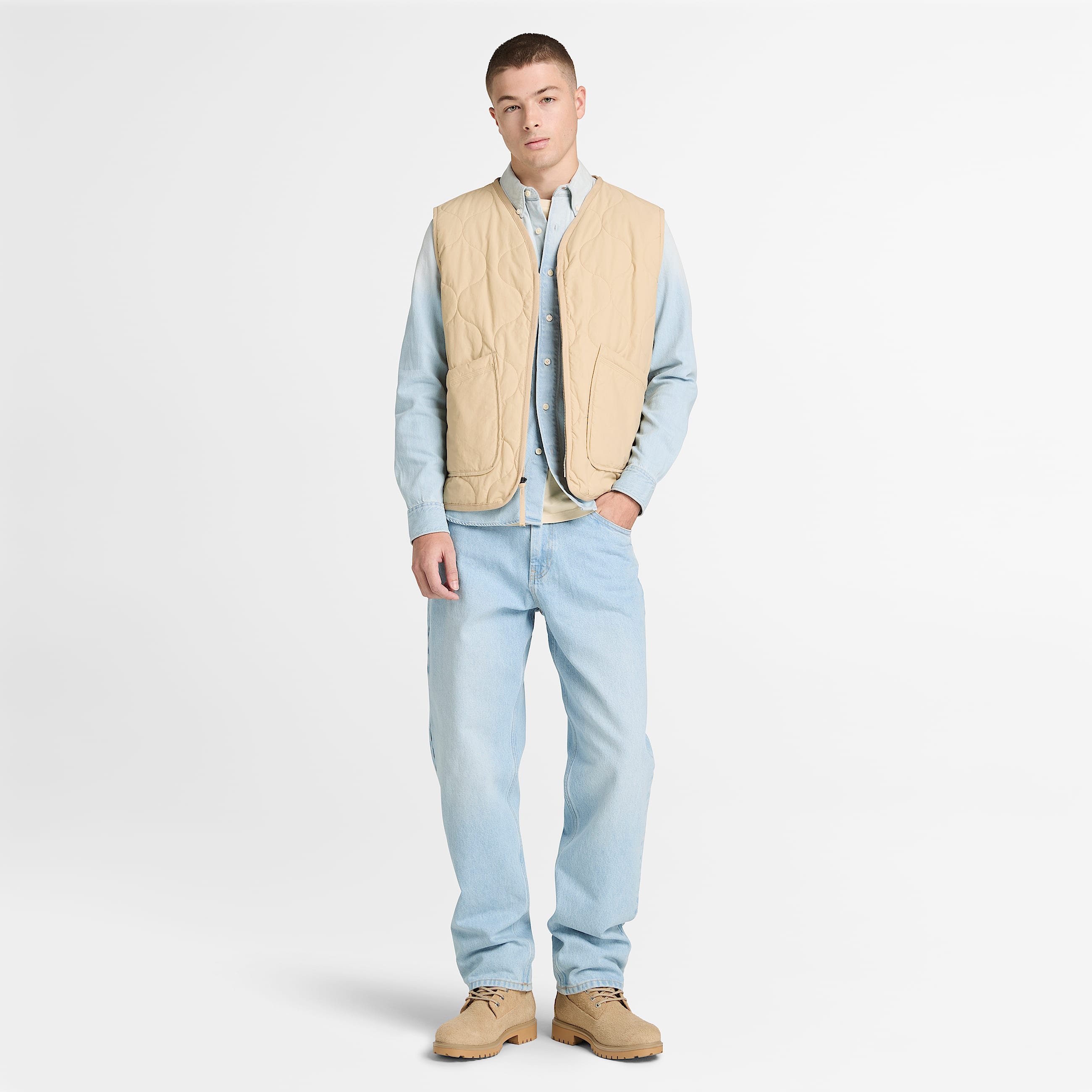 Jeanshemd fr Herren in Hellblau TBL Blau ALT2