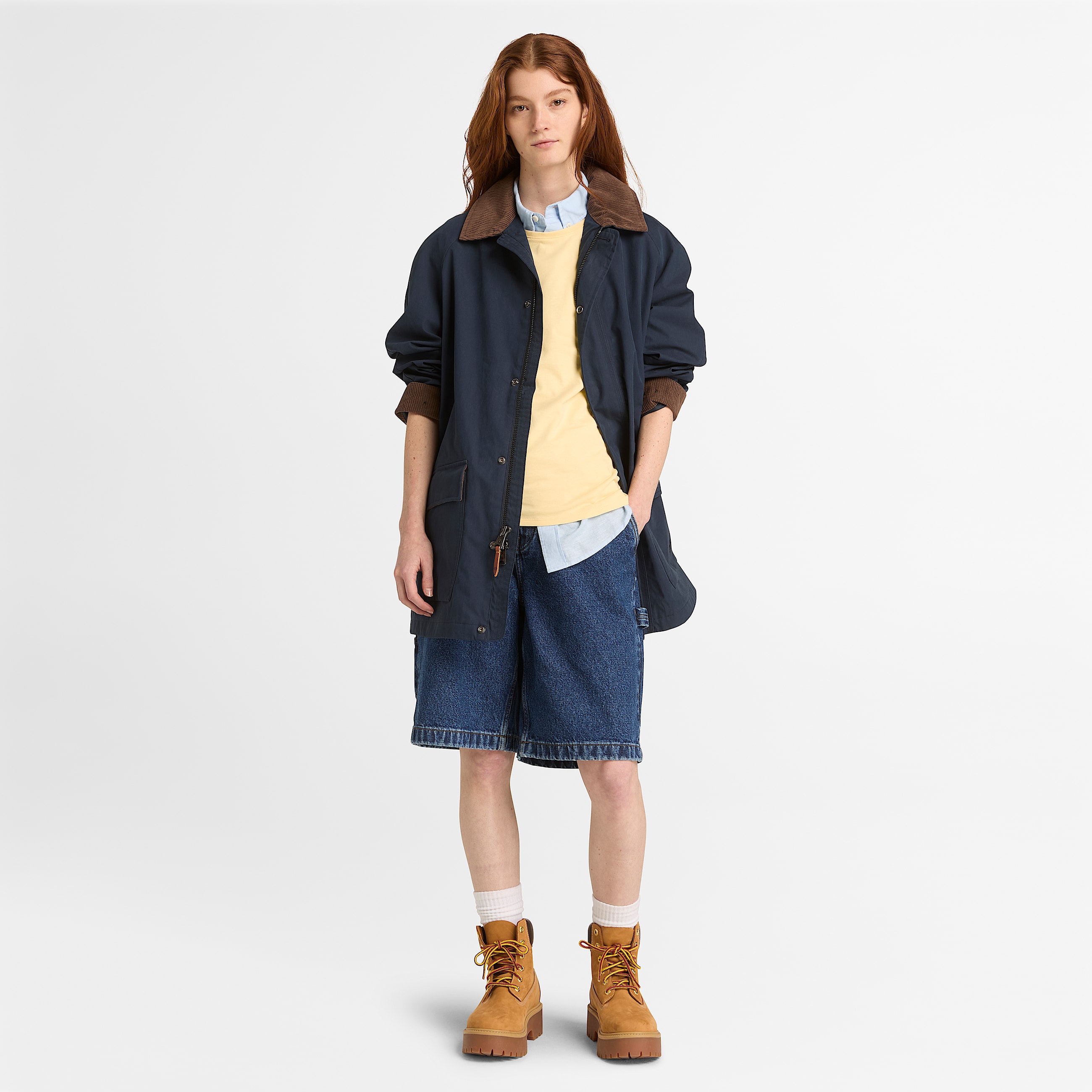 Dunstan ShortSleeve TShirt for Women in Yellow TBL Yellow ALT2