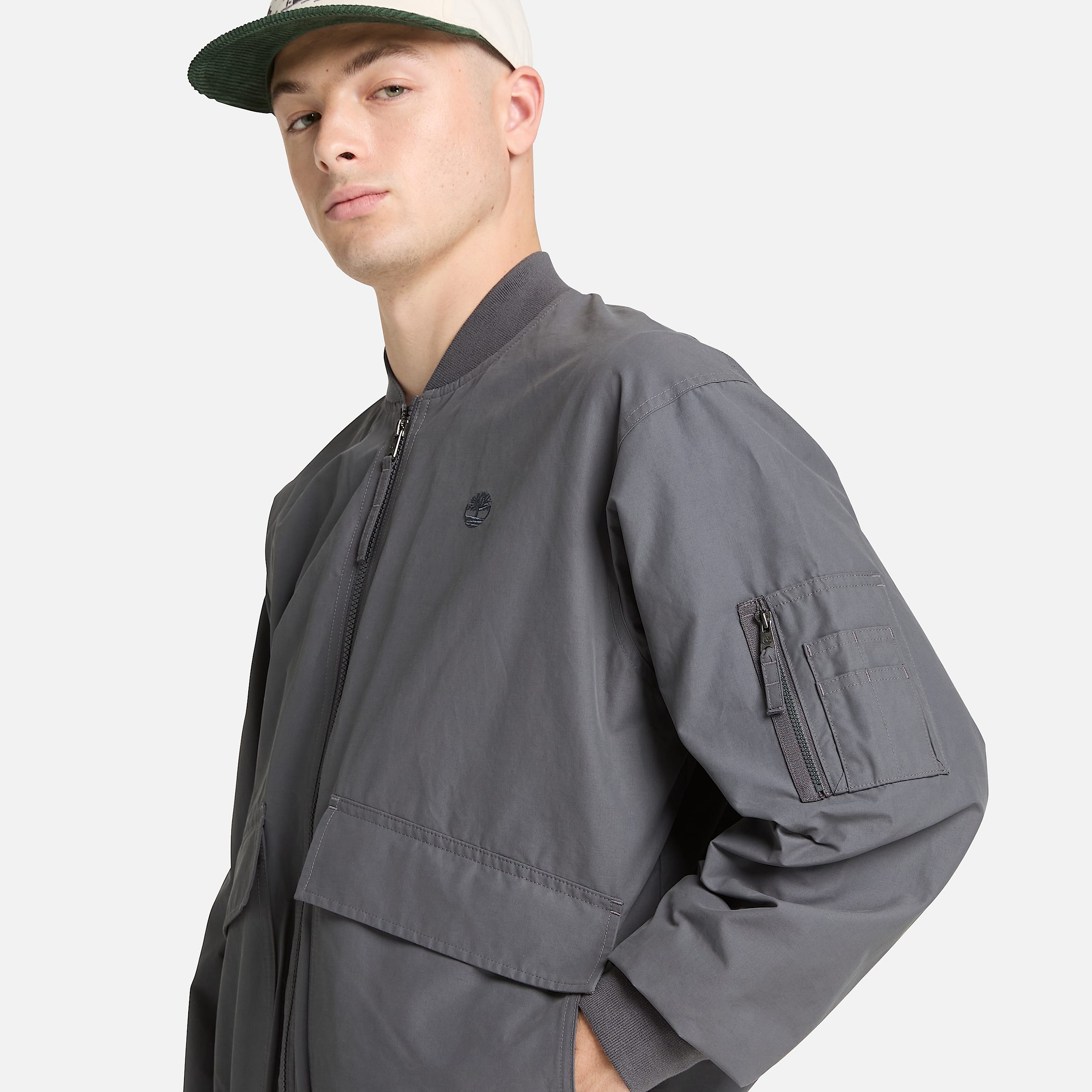 Bomber Hidrorrepelente Duradouro Utility para Homem em preto TBL preto ALT3