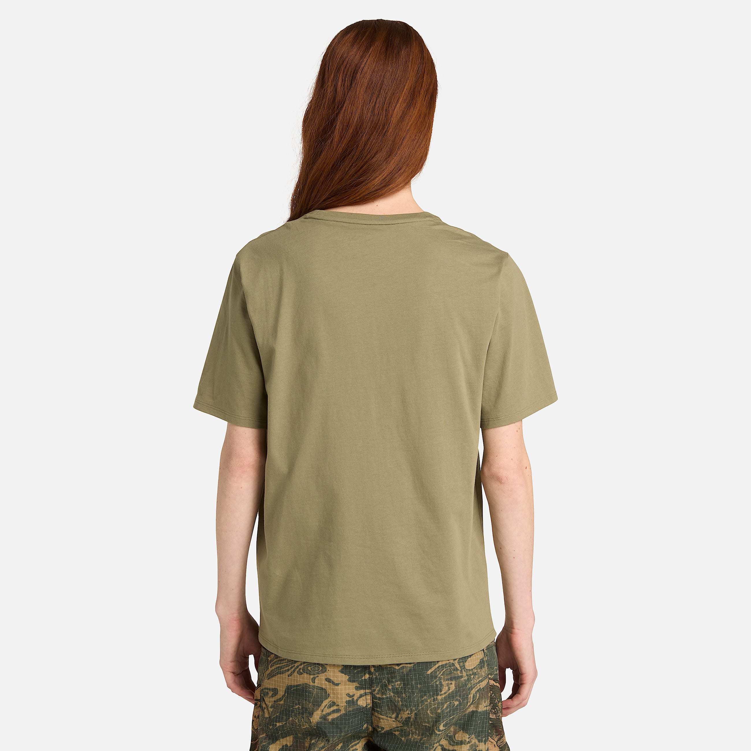 Camiseta de manga corta Dunstan para mujer en verde TBL verde ALT8