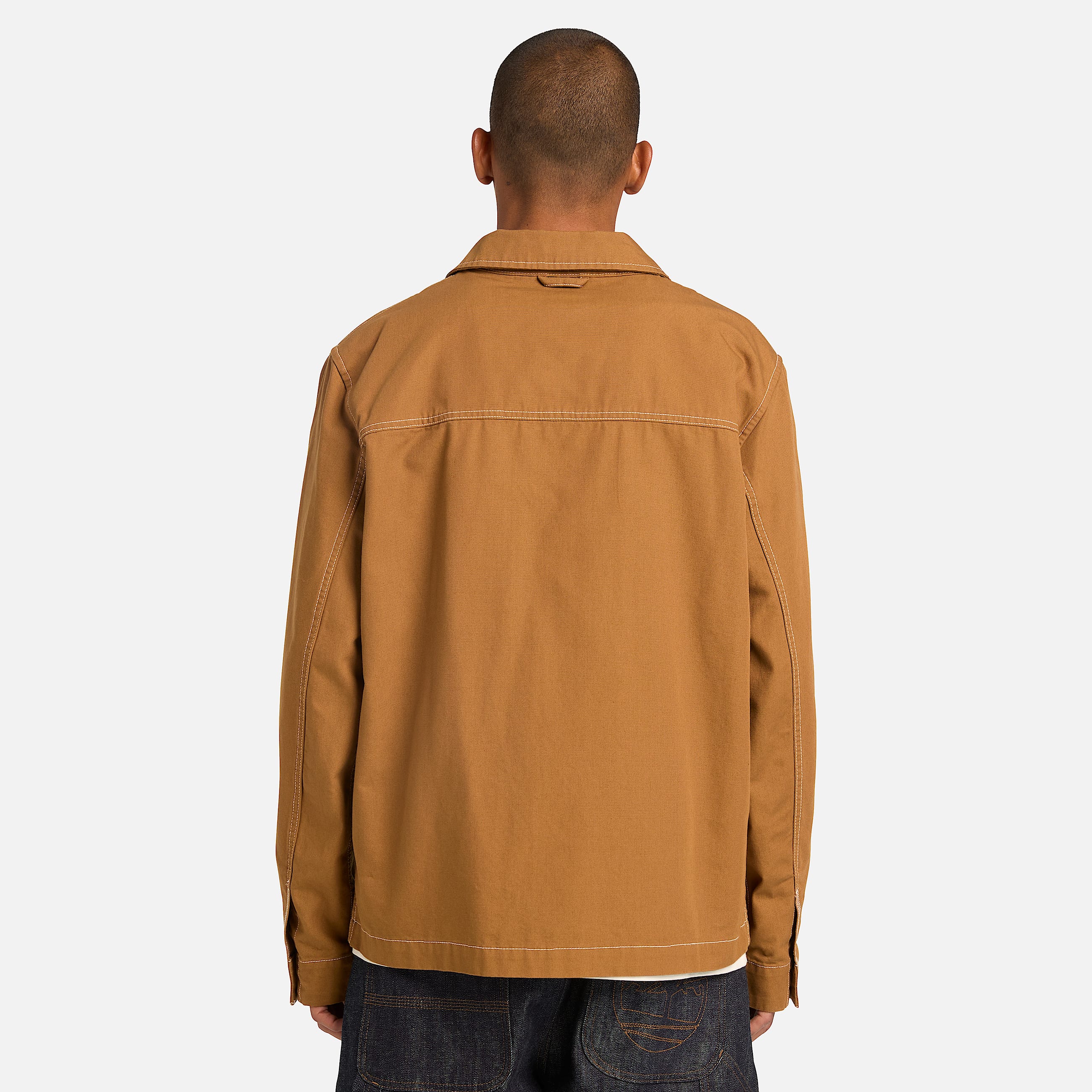 Casaco Chore em Lona em amareloescuro TBL amarelo ALT2