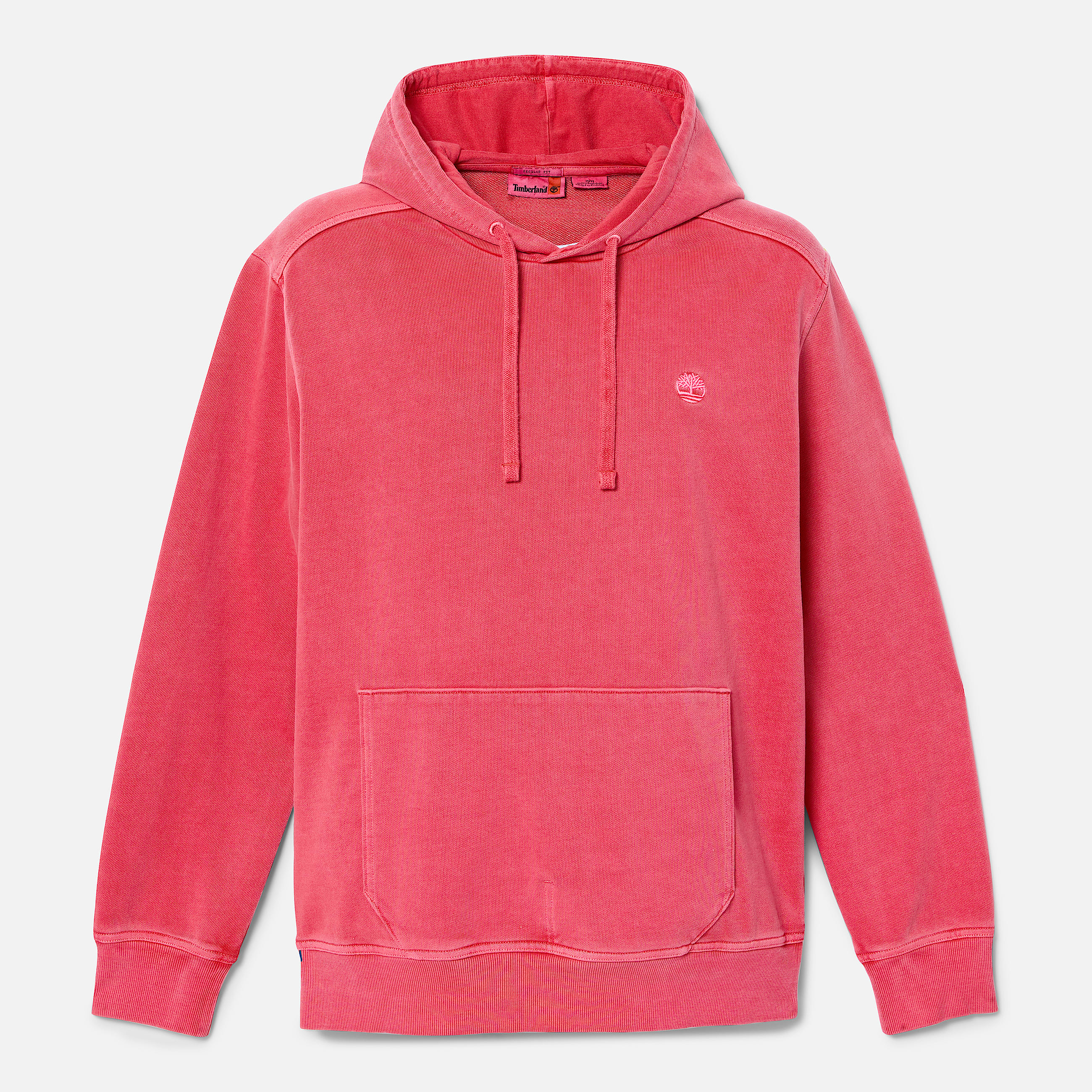 Merrymack River Garment Dyed Hoodie for Men in Red TBL Red HERO