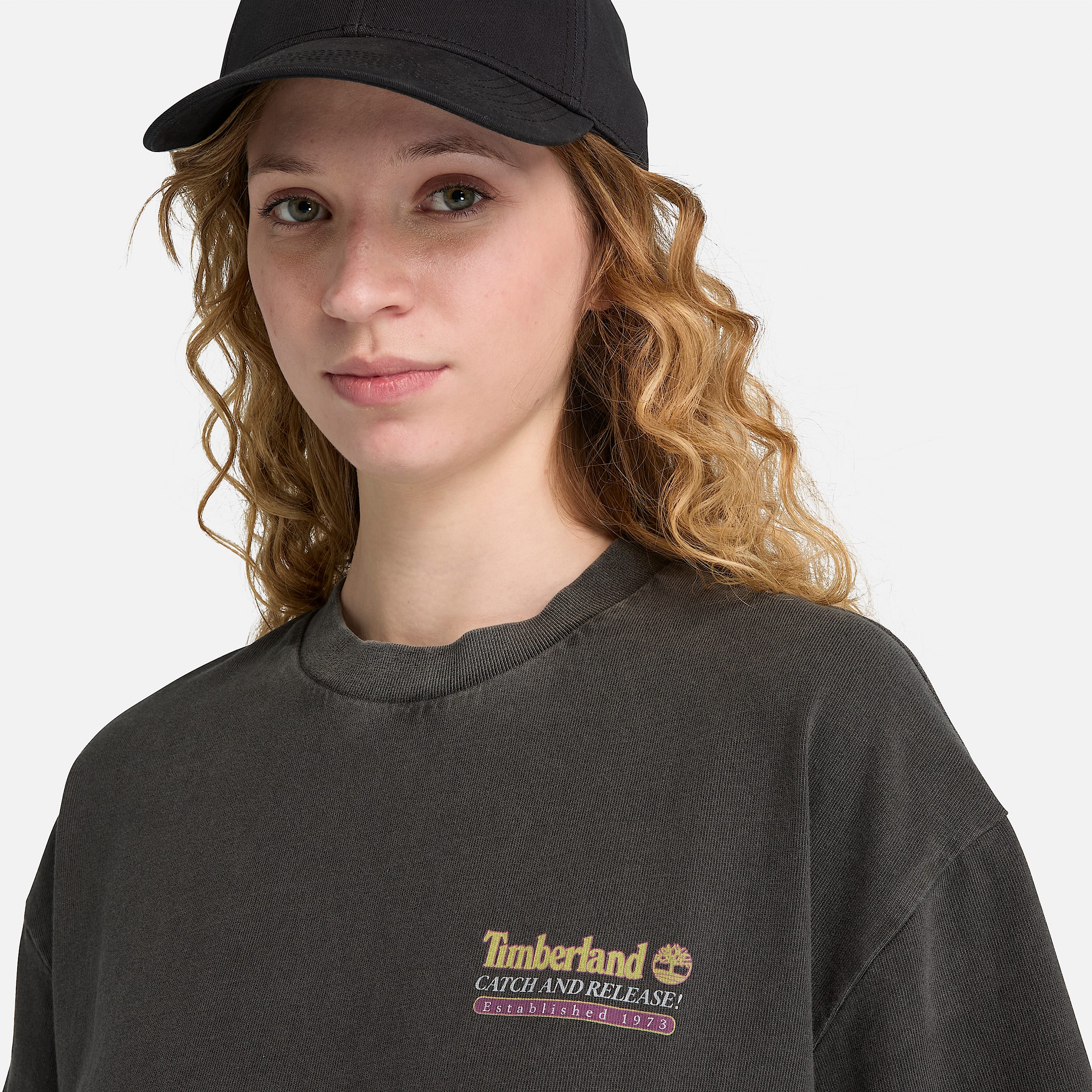 Tshirt Grfica Fly Fishing Sem Gnero em preto TBL preto ALT4