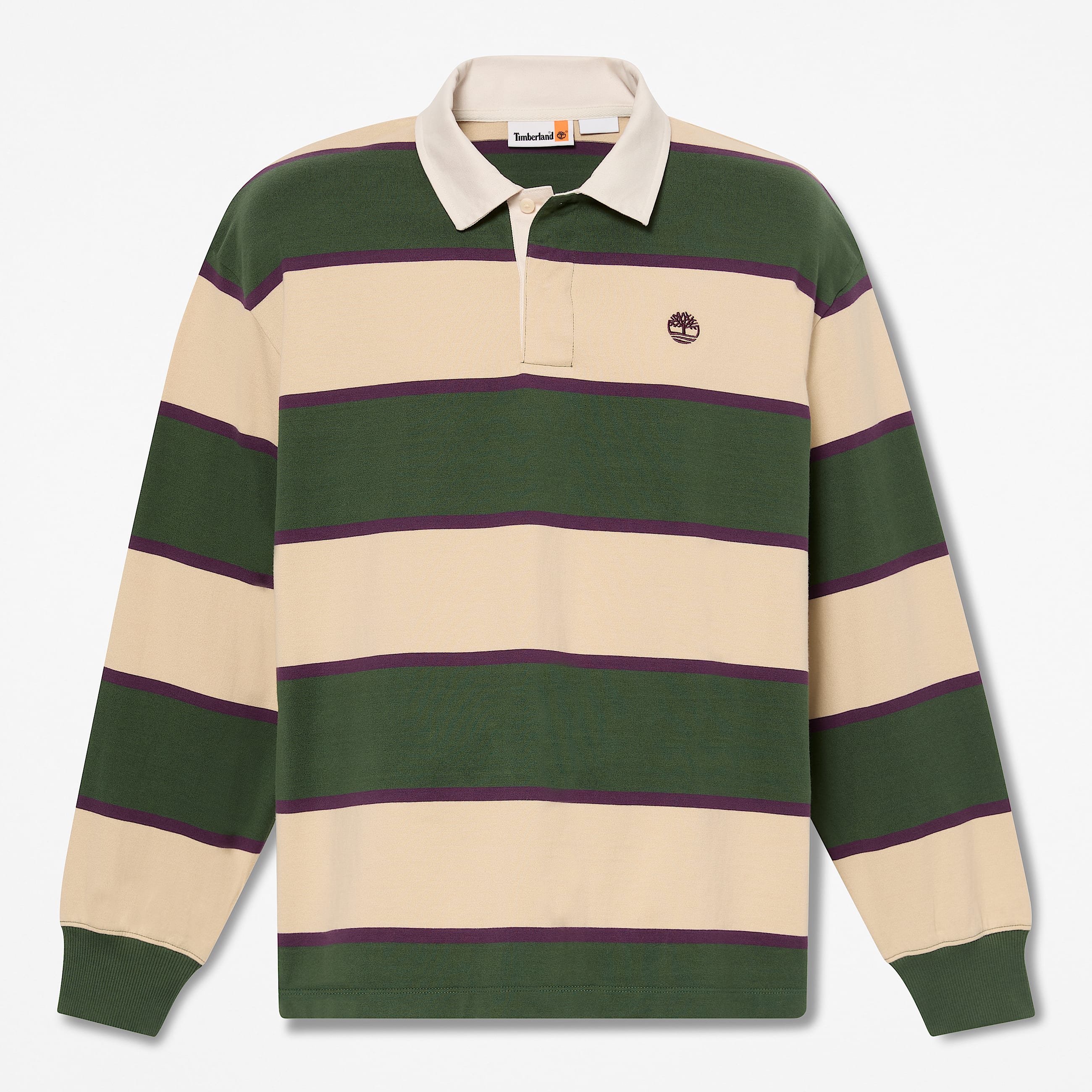 Polo de Rguebi Sem Gnero verdeescurobege TBL verde HERO