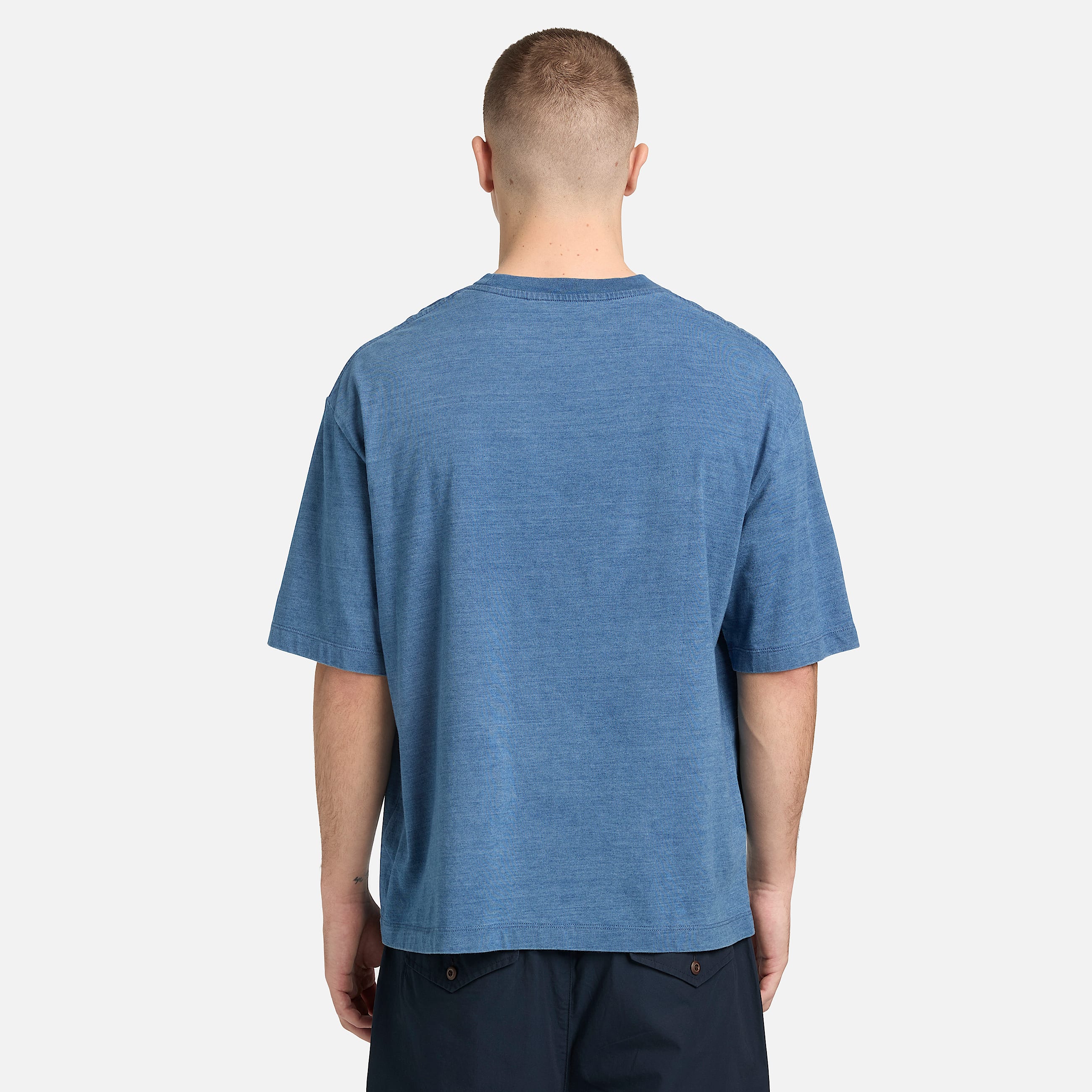 Tshirt Indigo para Homem em azulclaro TBL azul ALT8