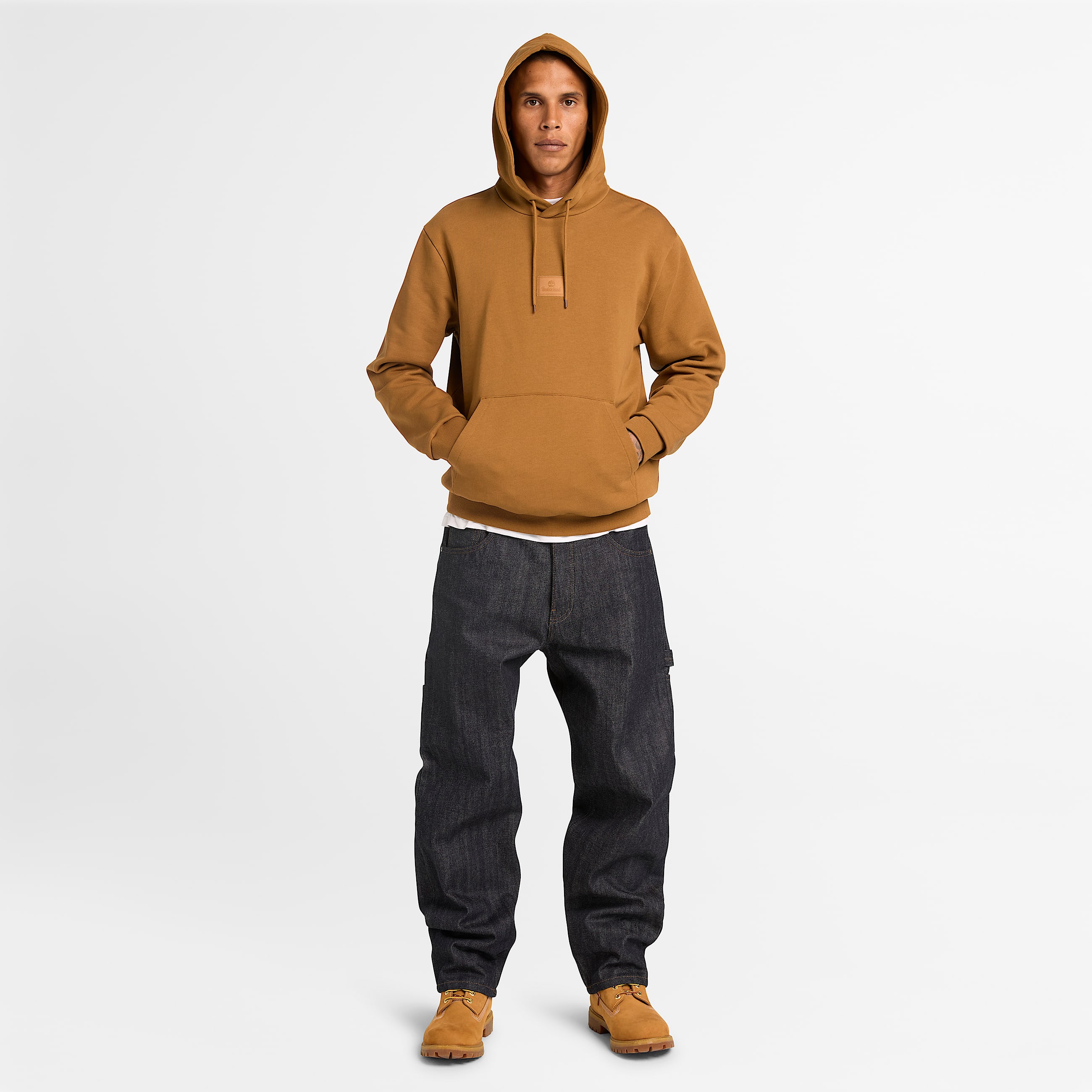 Silicon Badge Hoodie in Dark Yellow
 TBL Yellow ALT1