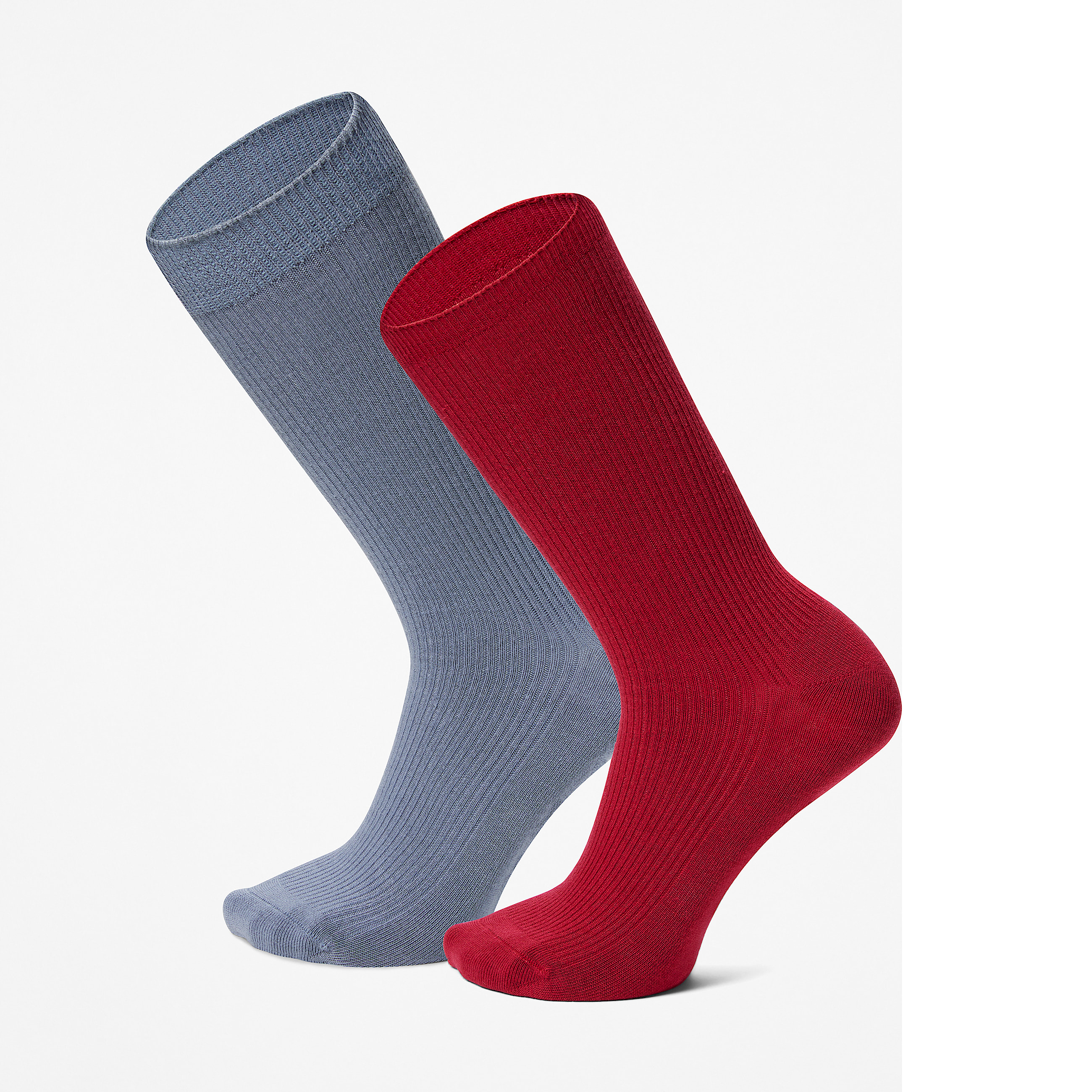 Lot de 2 paires de chaussettes cteles lgres Rouge TBL rouge HERO