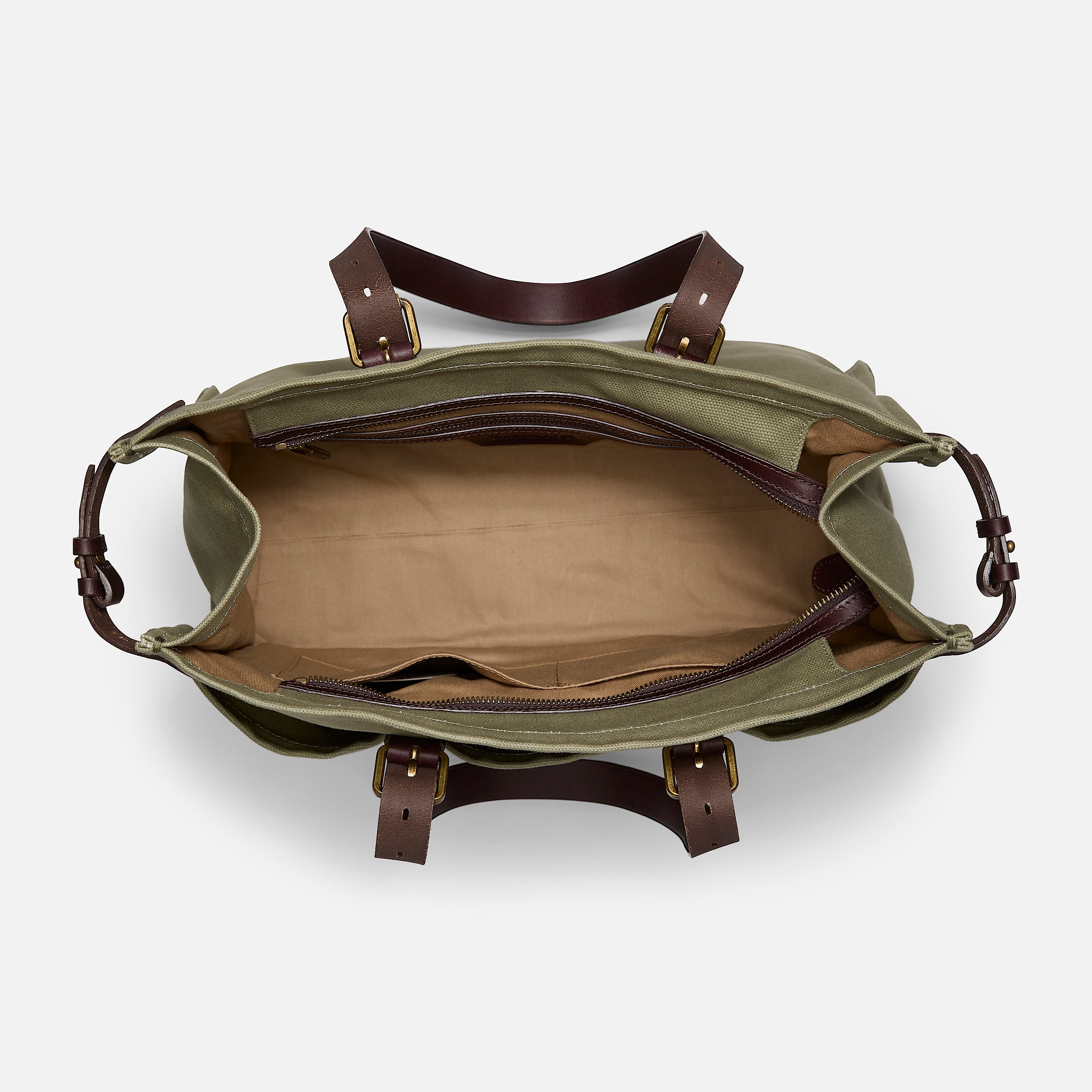 Handgefertigte Heritage Tool Tragetasche fr Damen in Grn TBL Grn ALT1