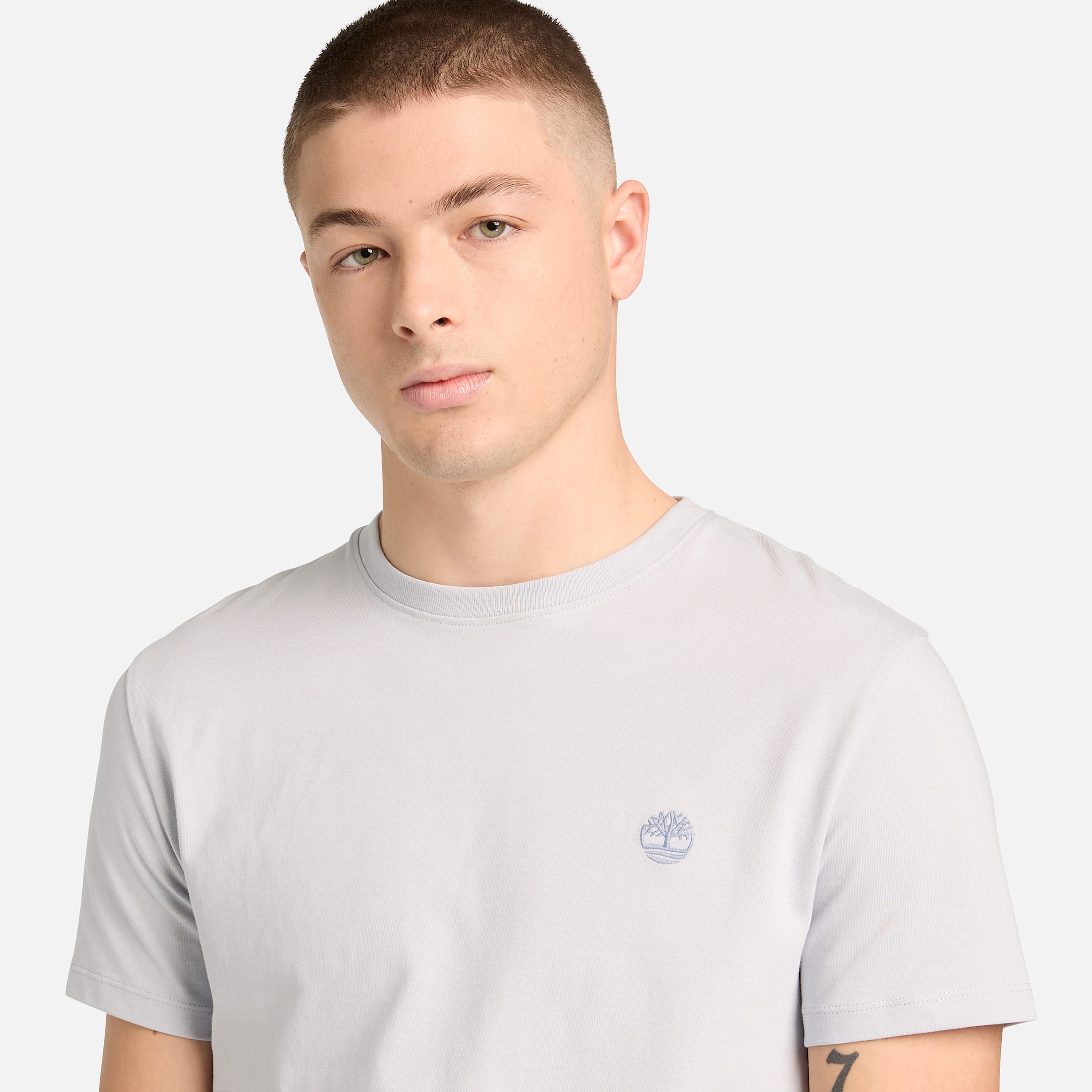 Dunstan River KurzarmTShirt fr Herren in Grau TBL Grau ALT3