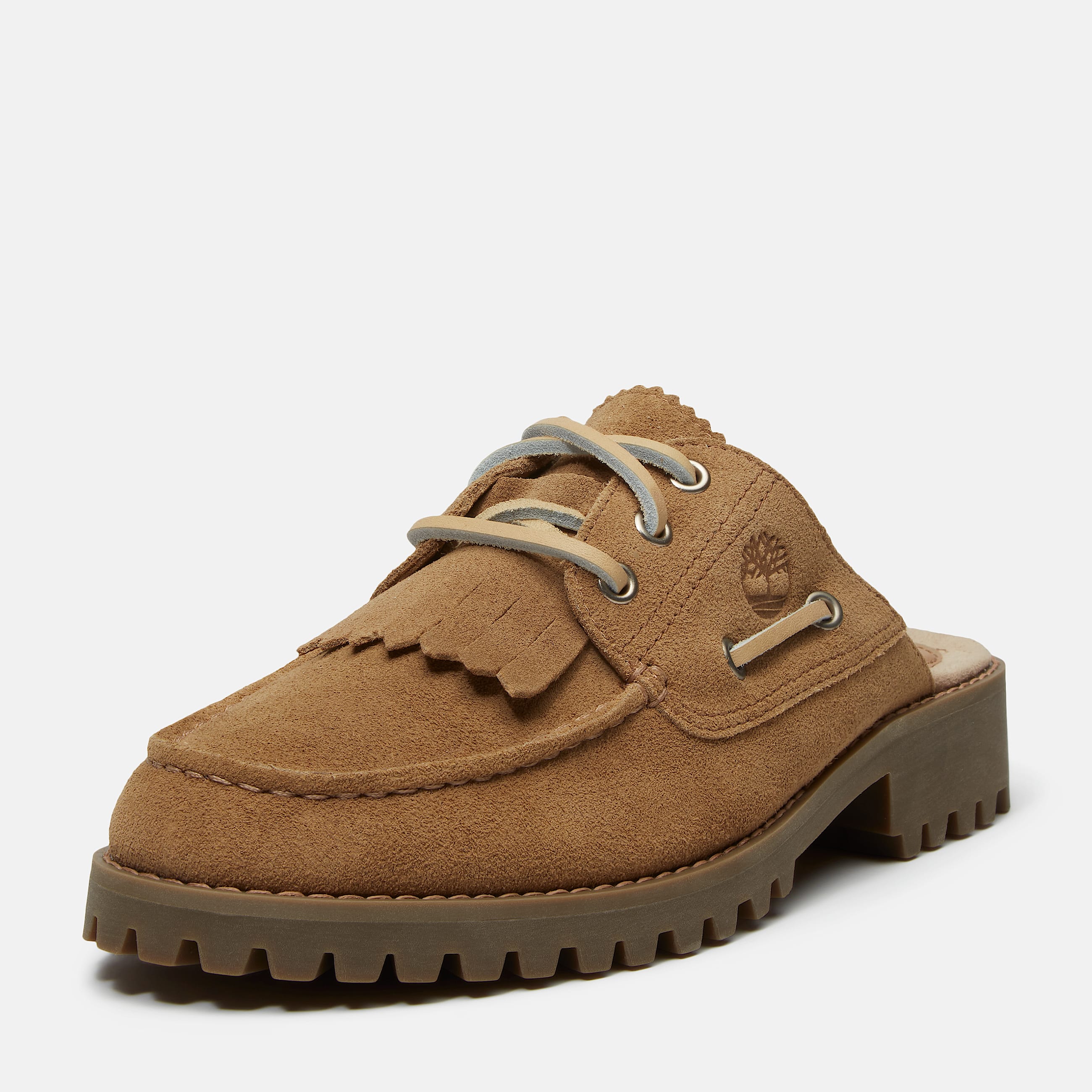 Mule Timberland Mix Tape Authentic para Mulher em bege TBL bege ALT10