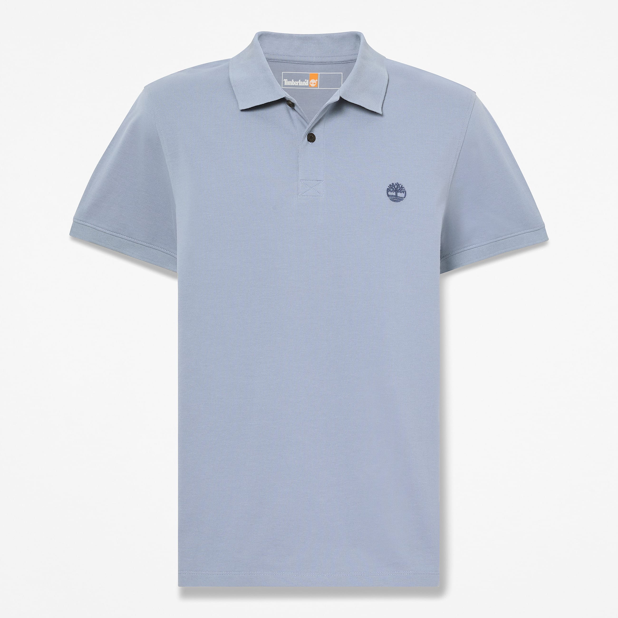 Polo de Manga Curta com Elasticidade Millers River para Homem em azul TBL azul HERO