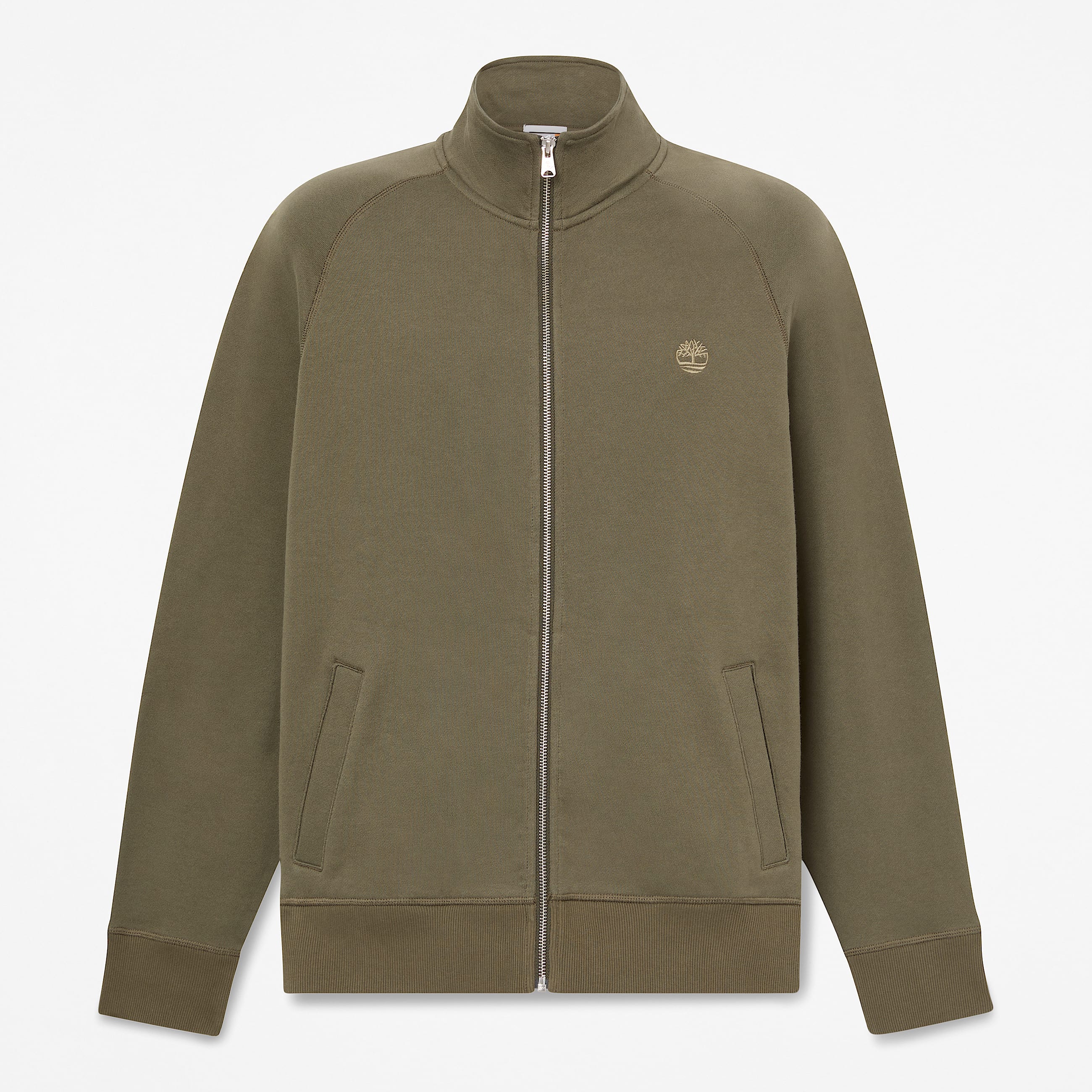 Exeter River Full Zip Sweatshirt for Men in GreenBrown TBL Green HERO