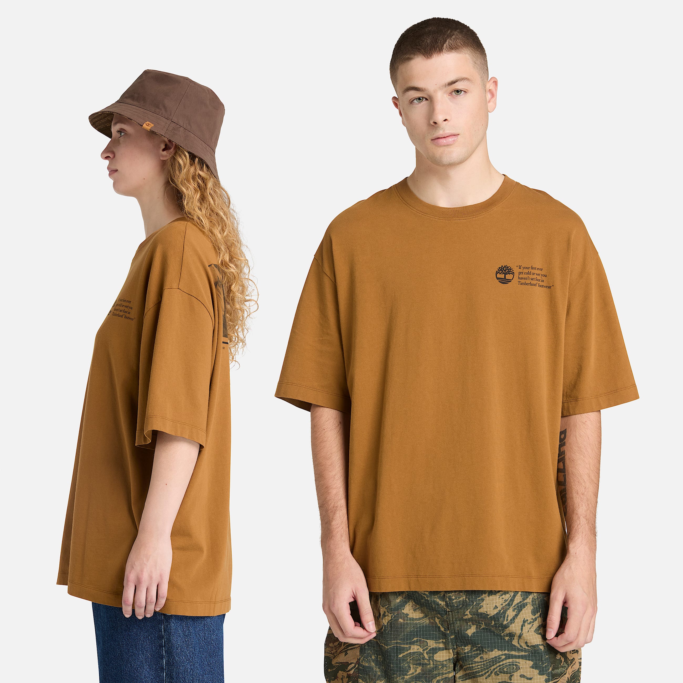 All Gender Archive Boot TShirt in Dark Yellow TBL Yellow ALT2