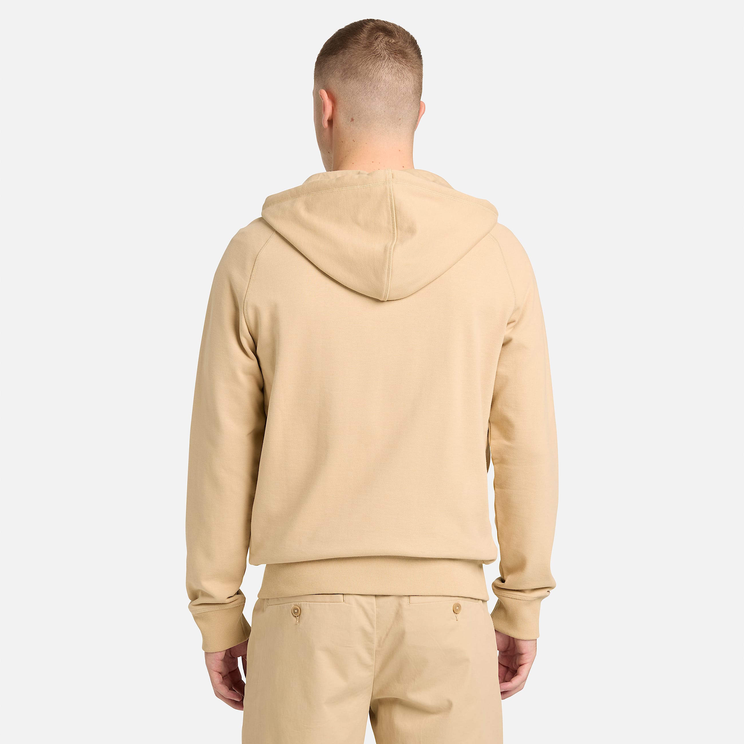 Exeter River FullZip Hoodie for Men in Beige TBL Beige ALT8