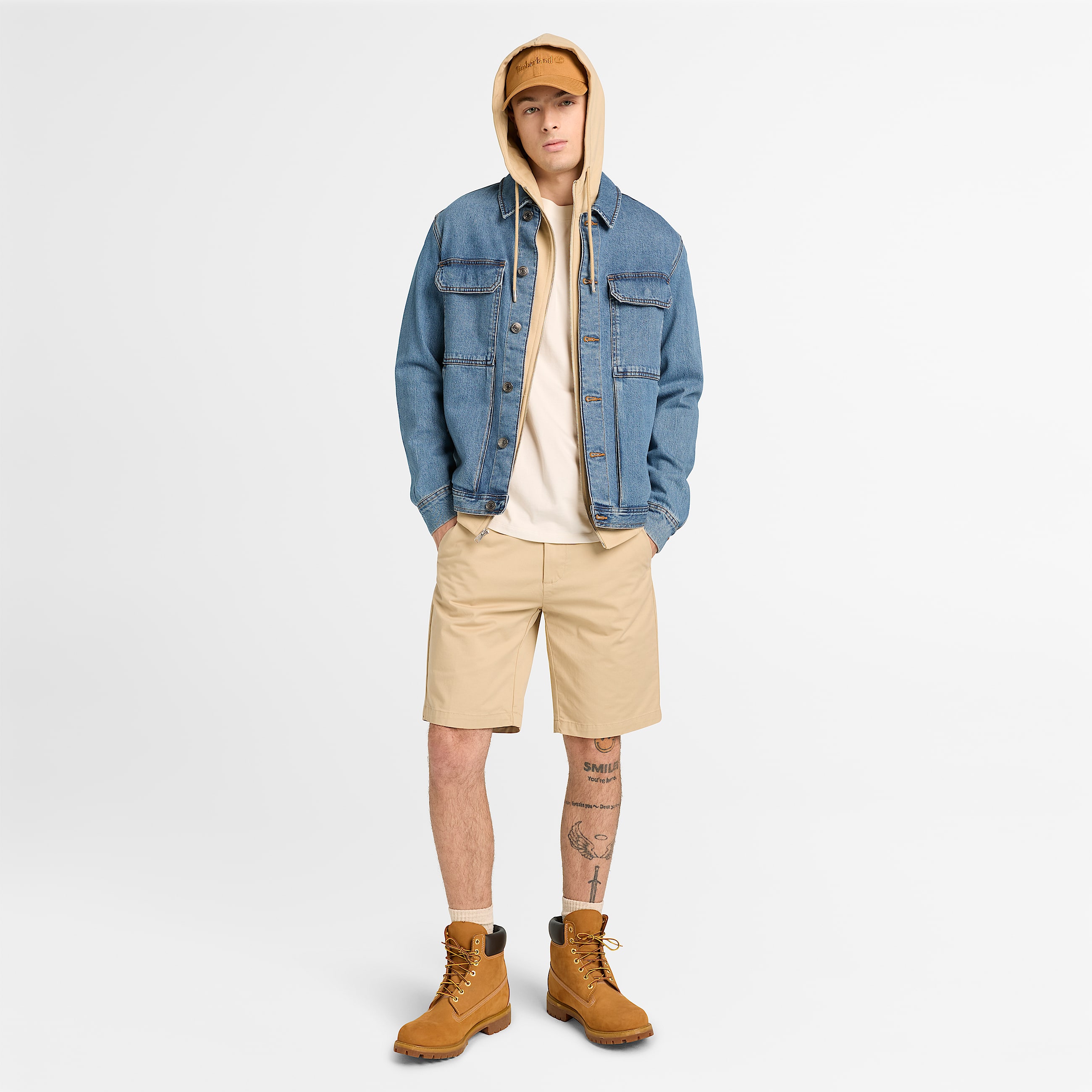 Exeter River FullZip Hoodie for Men in Beige TBL Beige ALT2