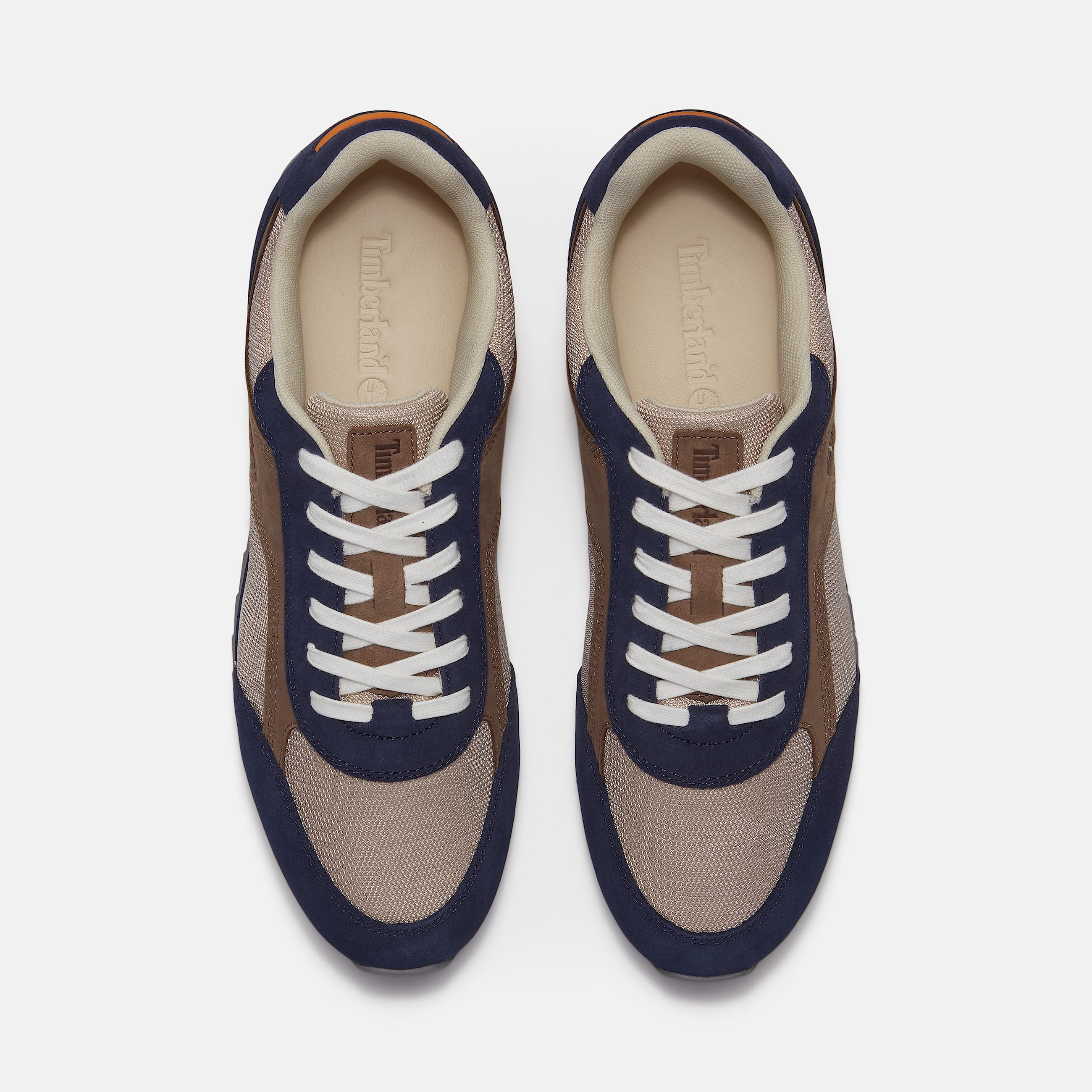 Scout Heights Trainer for Men in Light BeigeDark Blue TBL Beige ALT2